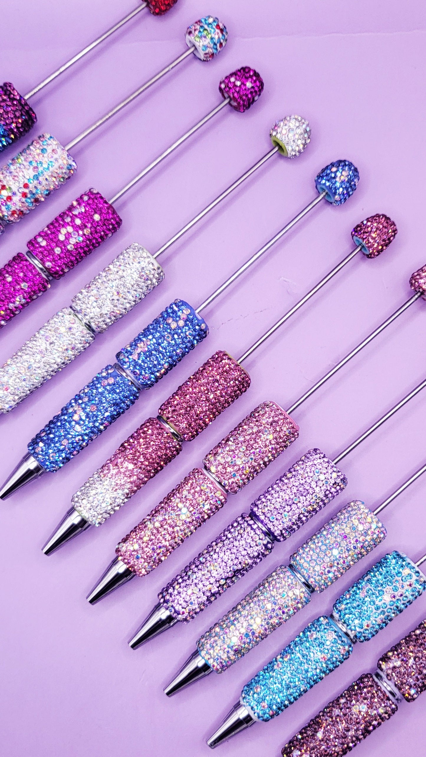 Crystal Charm Stacking Pen