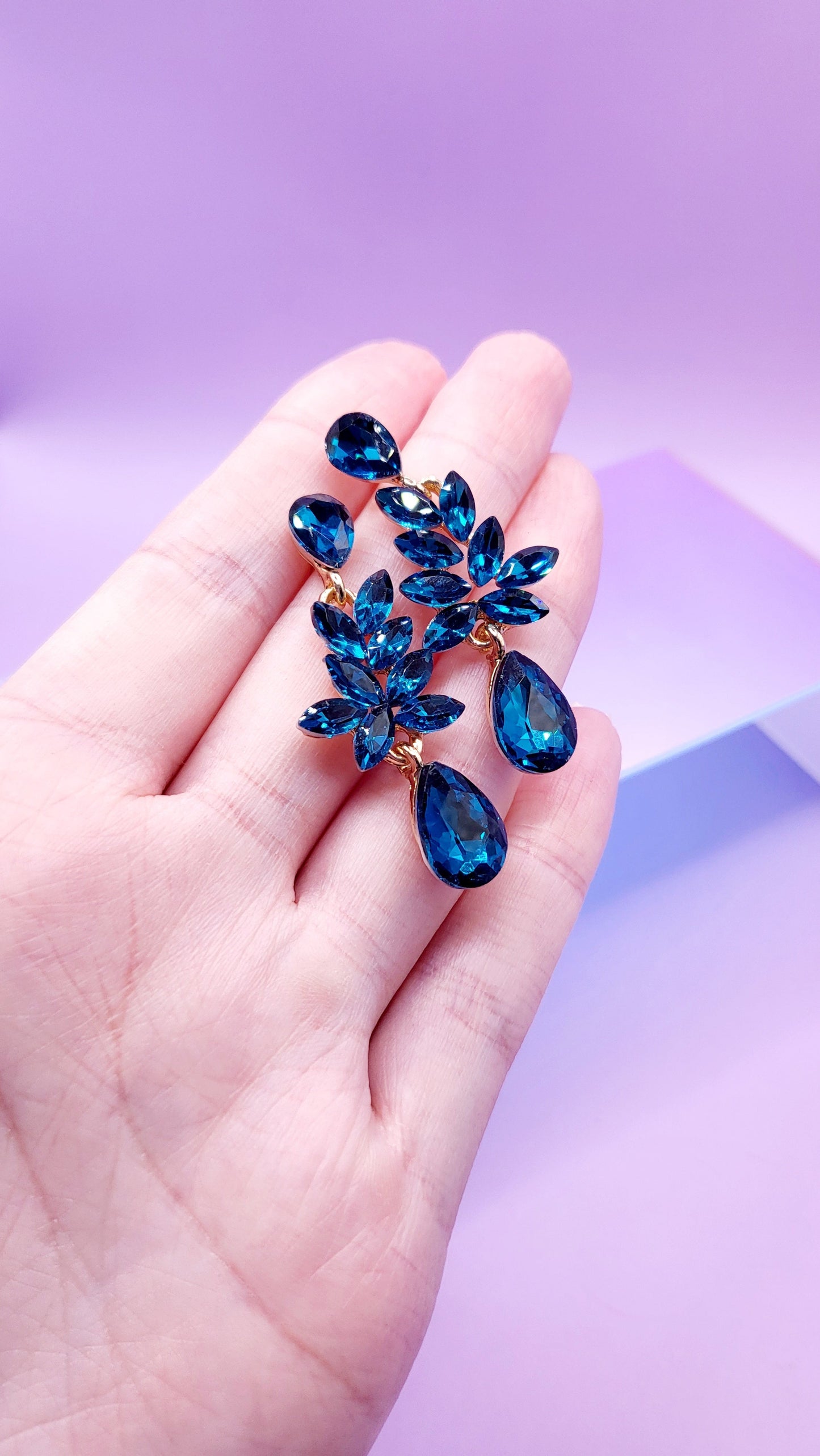 Glam Crush Crystal Earrings
