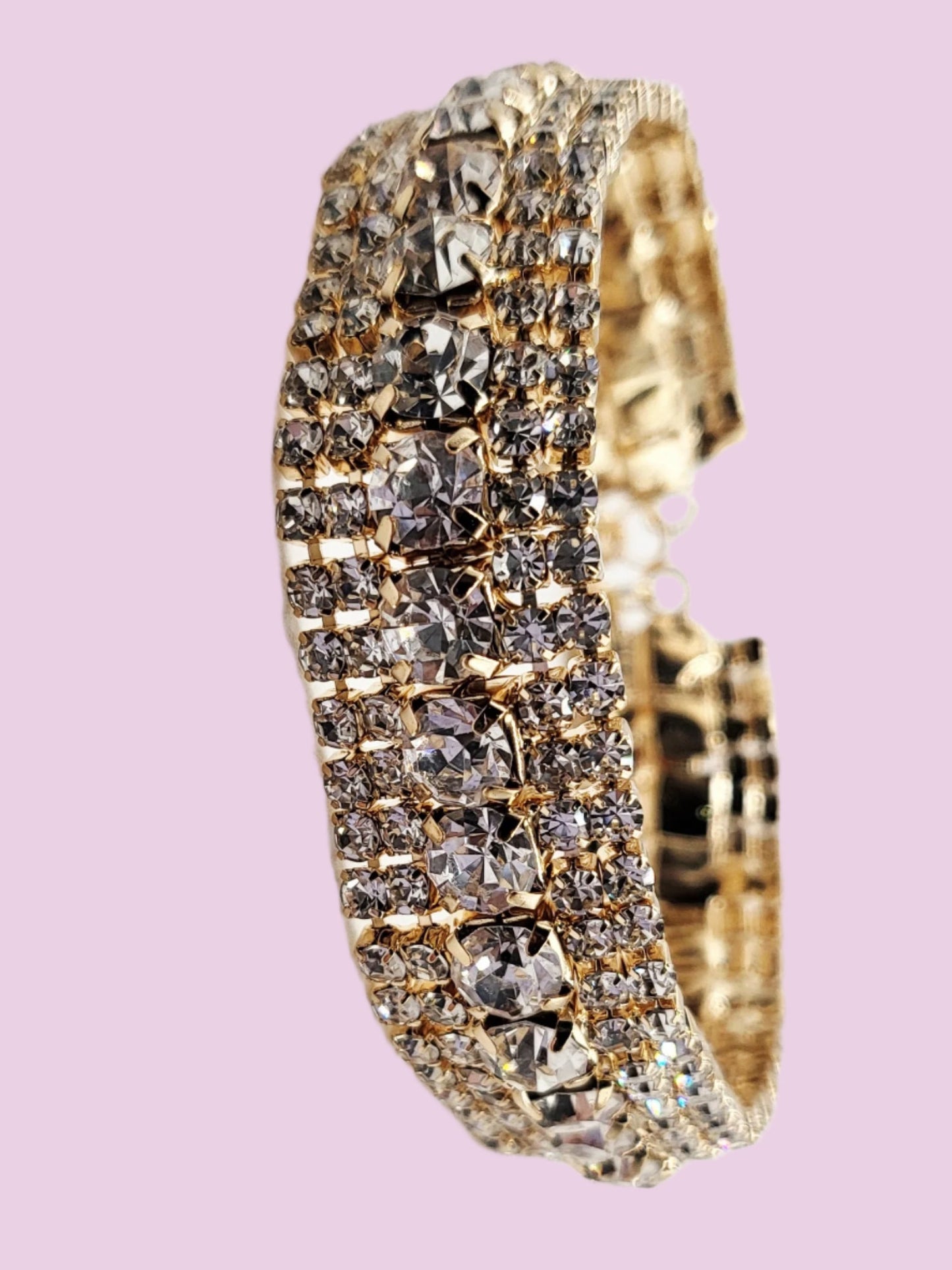 Gold Crystal Bracelet