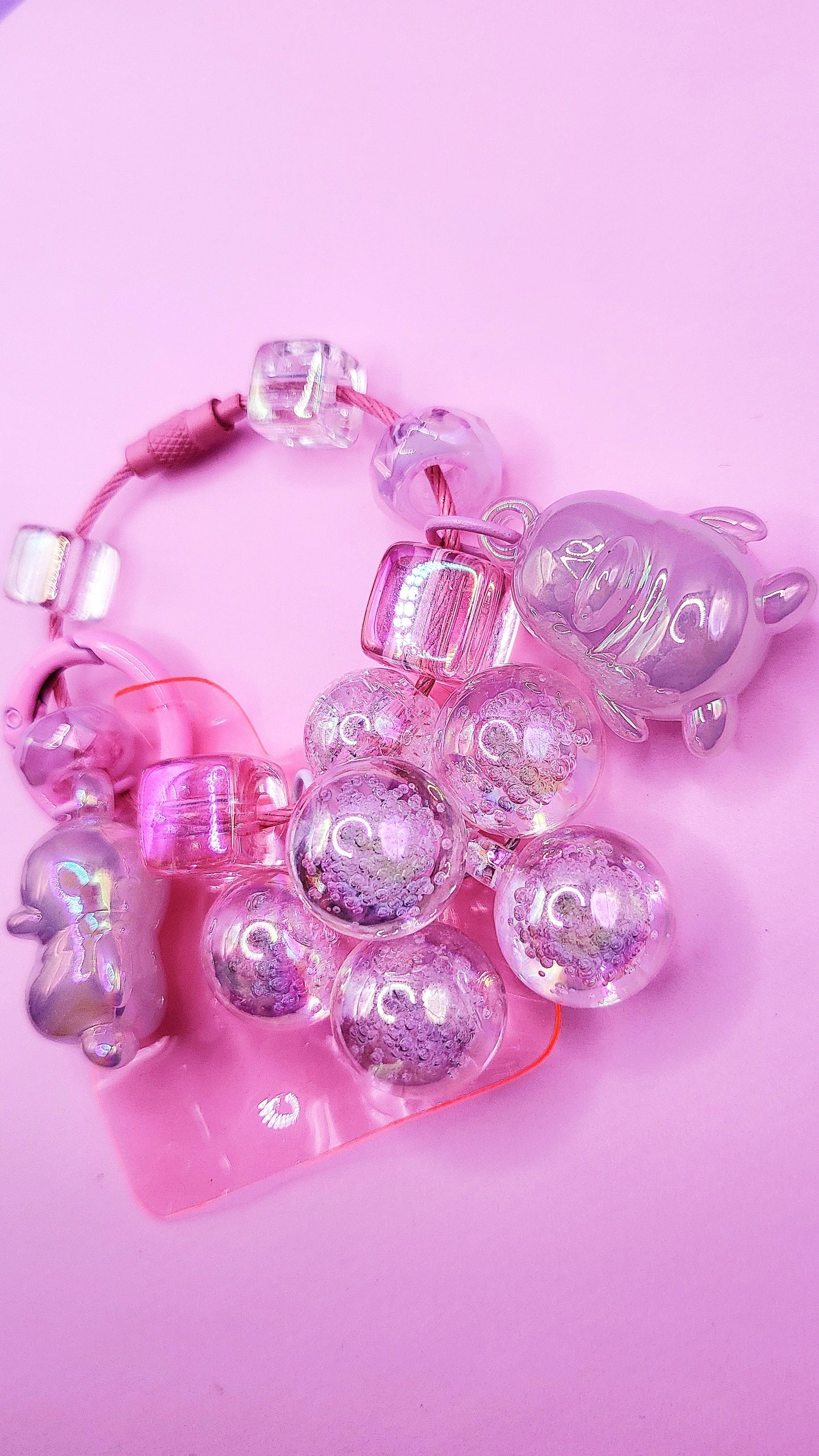 Baby Penguin Bubble Keyring, Phone Charm & Bag Accessory