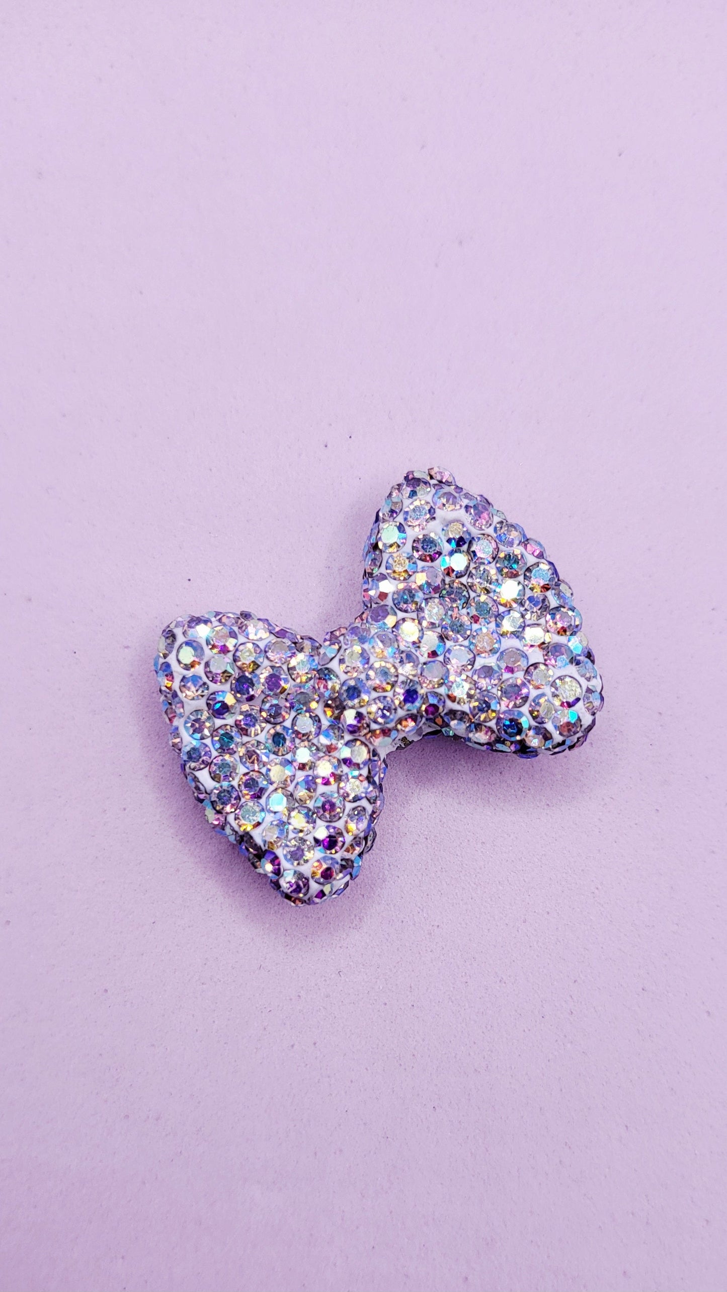 Crystal Bow Stacking Charm
