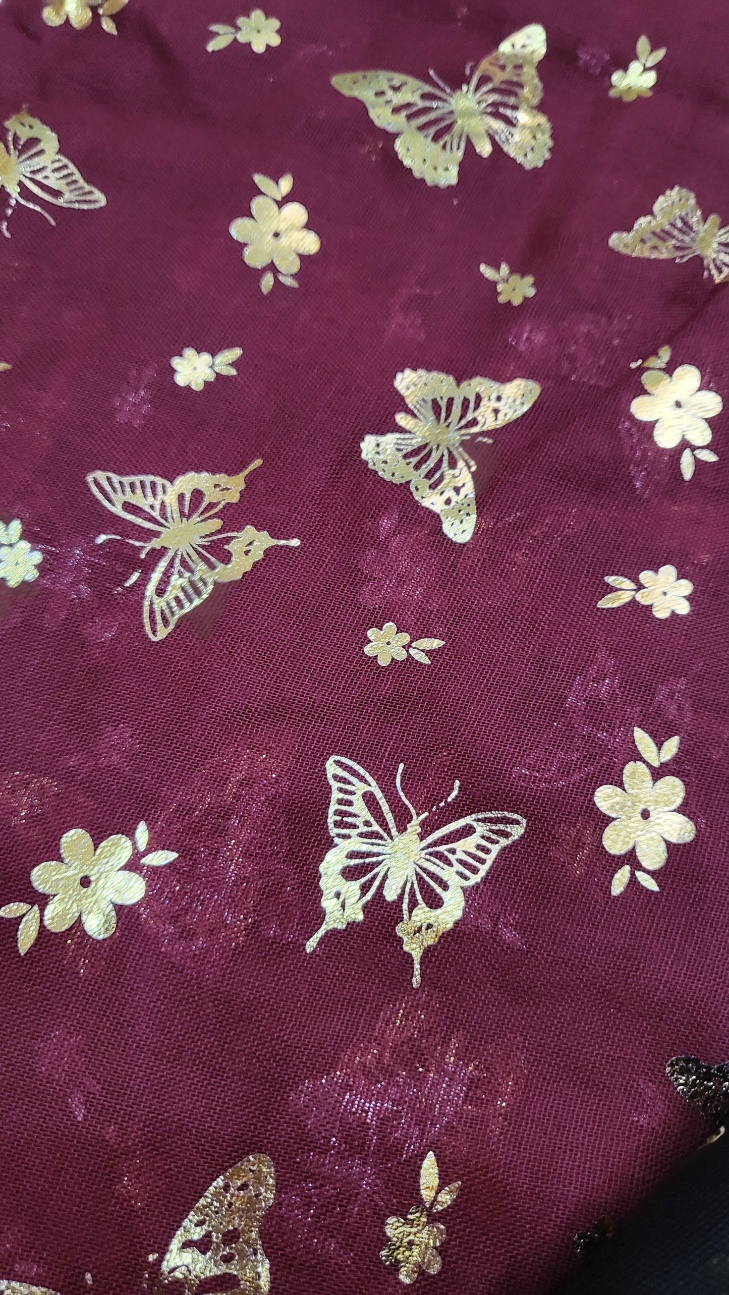 Butterfly Shimmer Scarf Pack of 12
