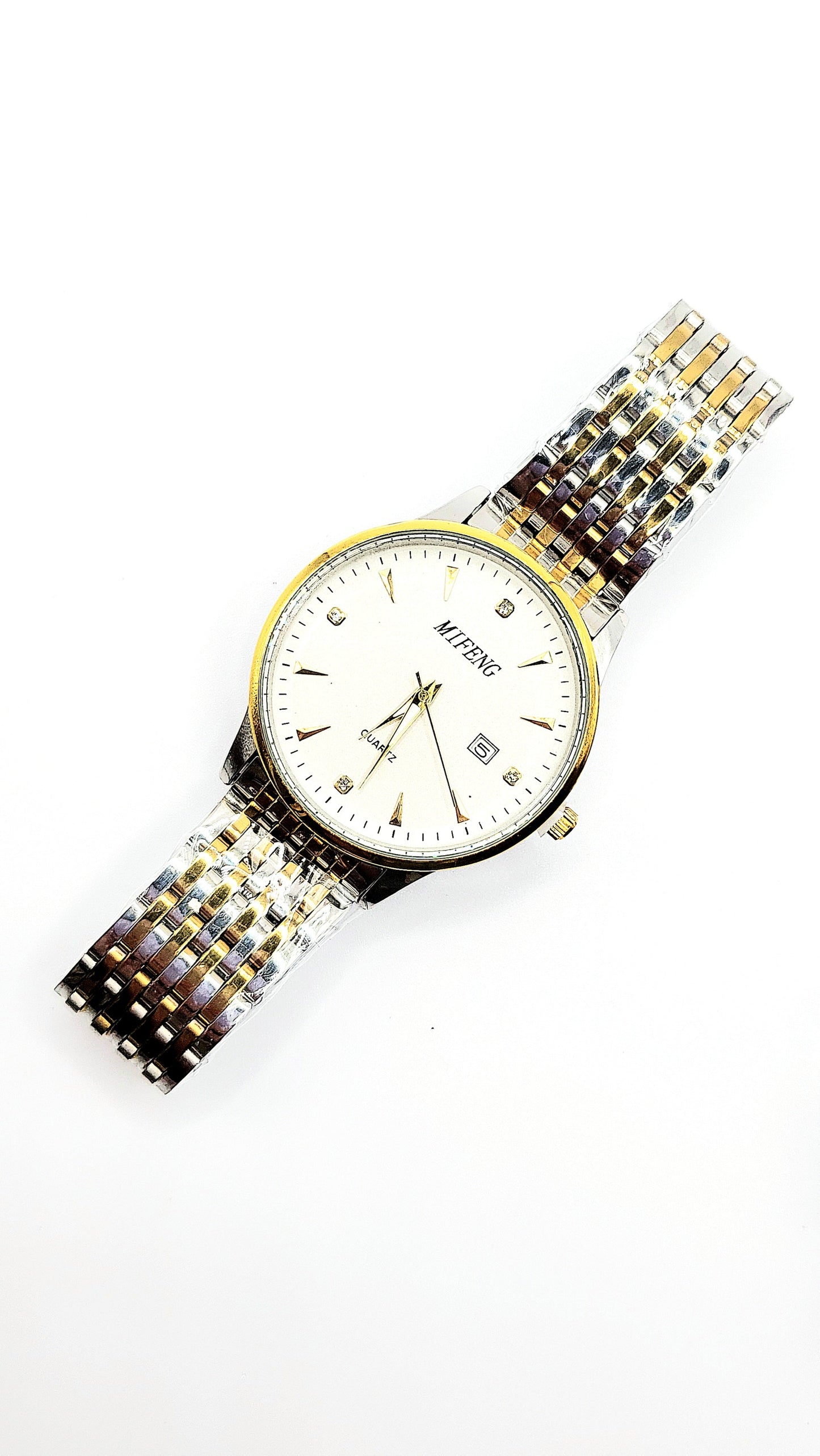Men’s Quartz Movement Link Watch