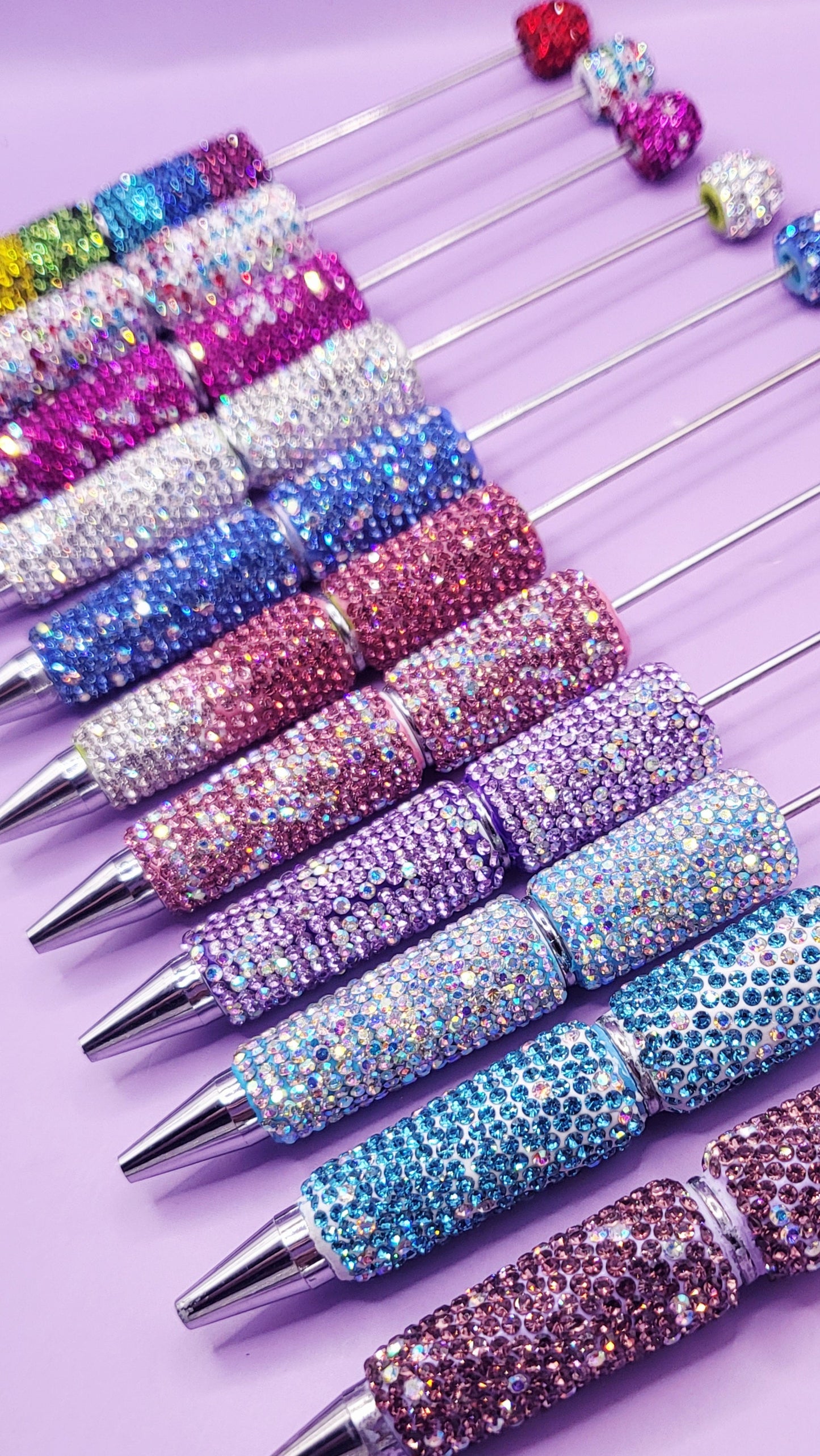 Crystal Charm Stacking Pen