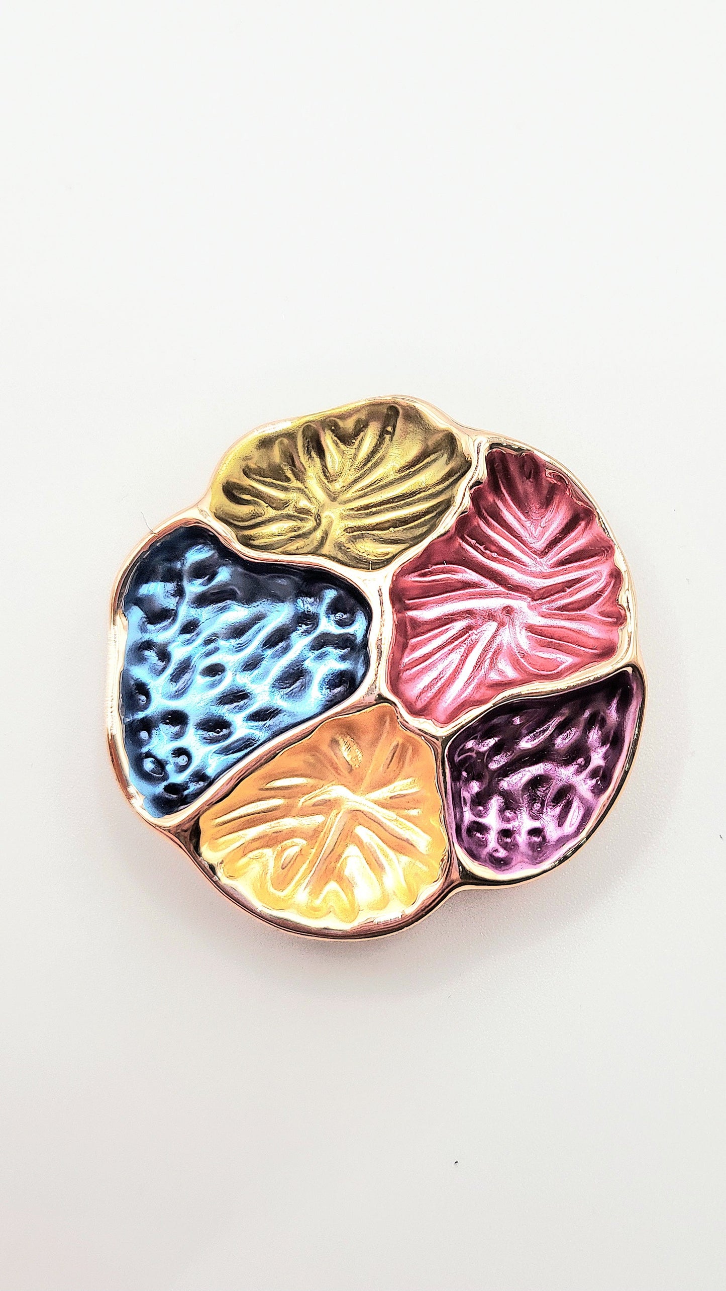 Abstract Magnetic Cluster Brooch
