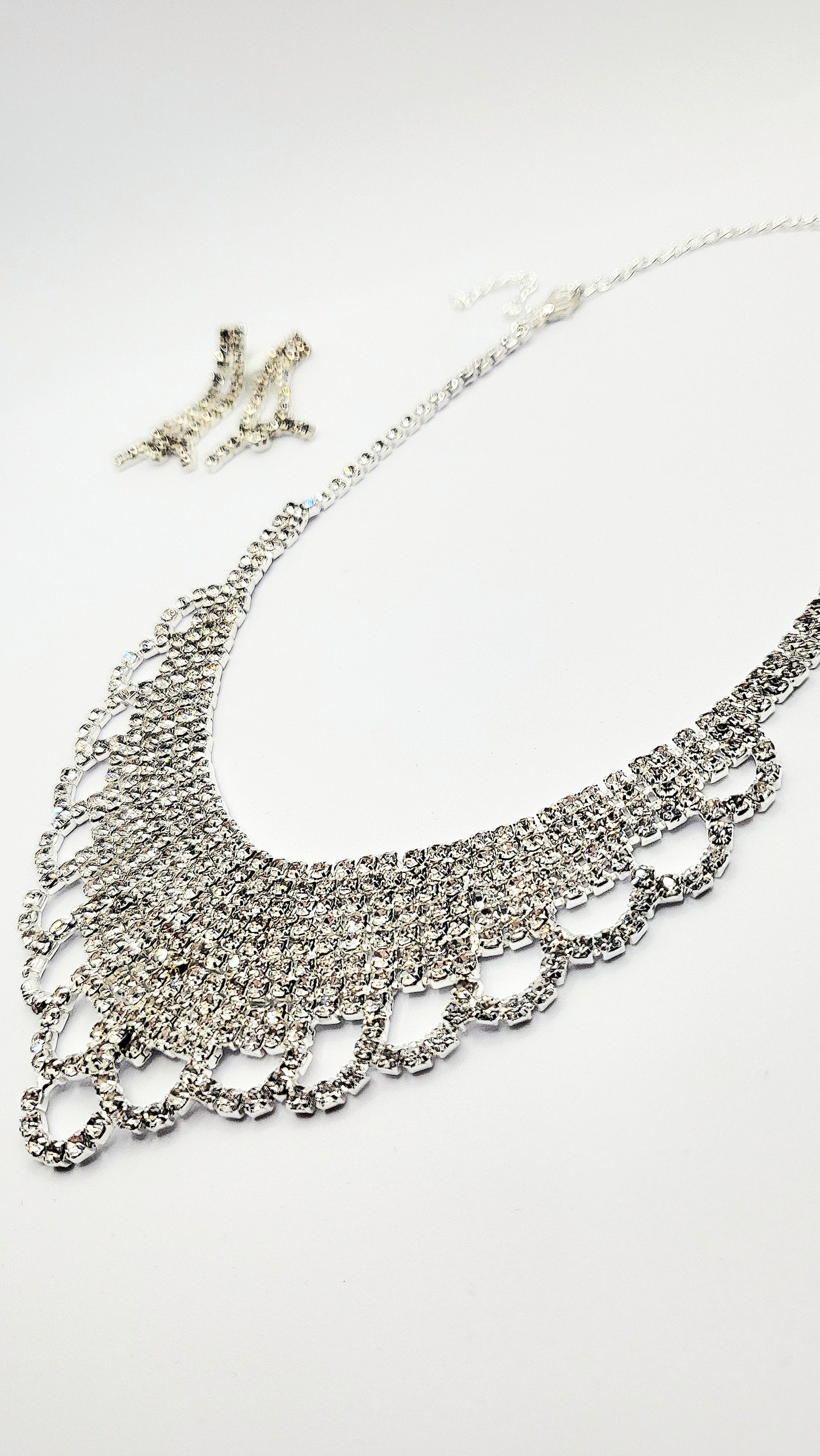 Crystal Collar Necklace Set