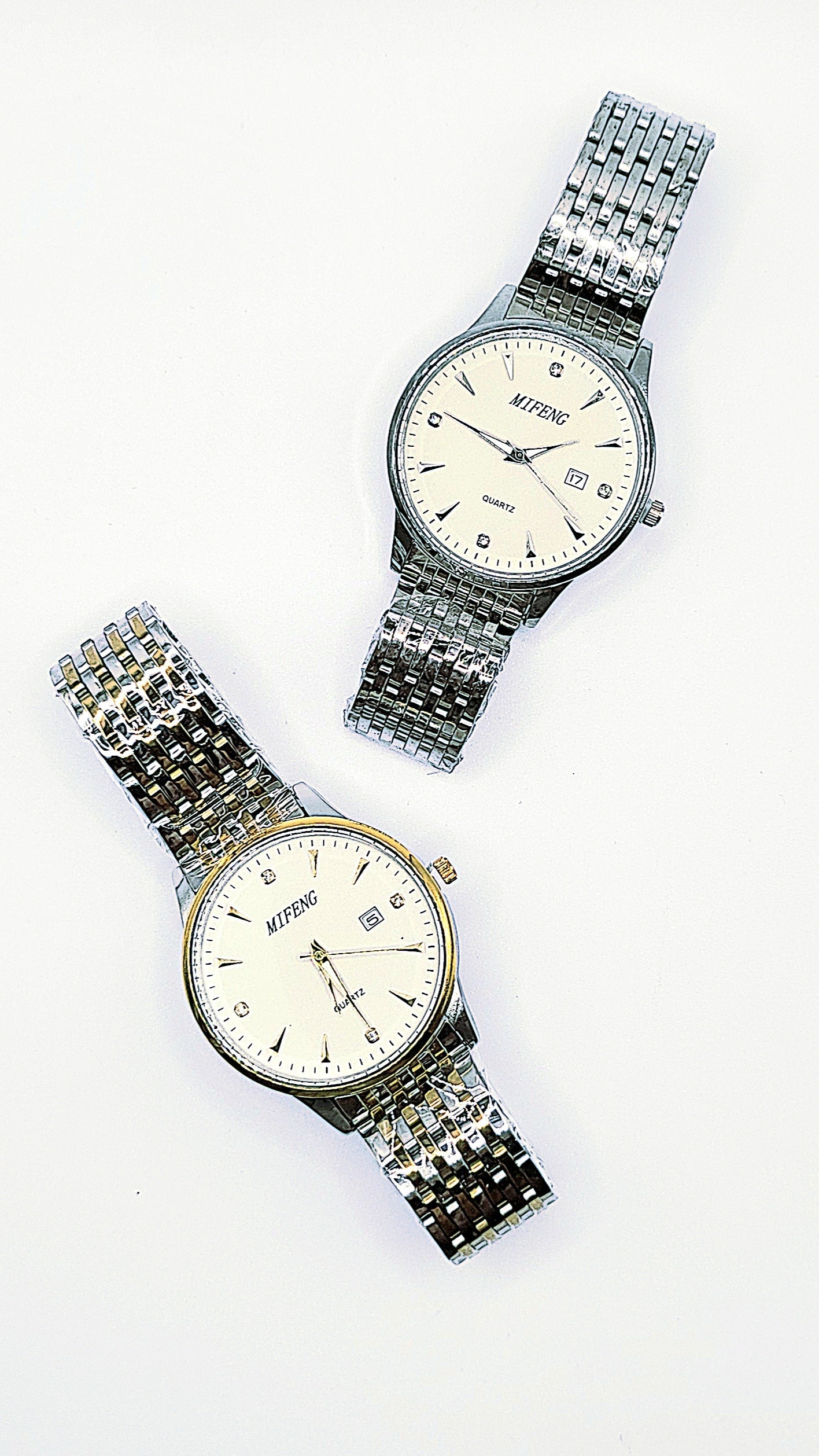 Men’s Quartz Movement Link Watch