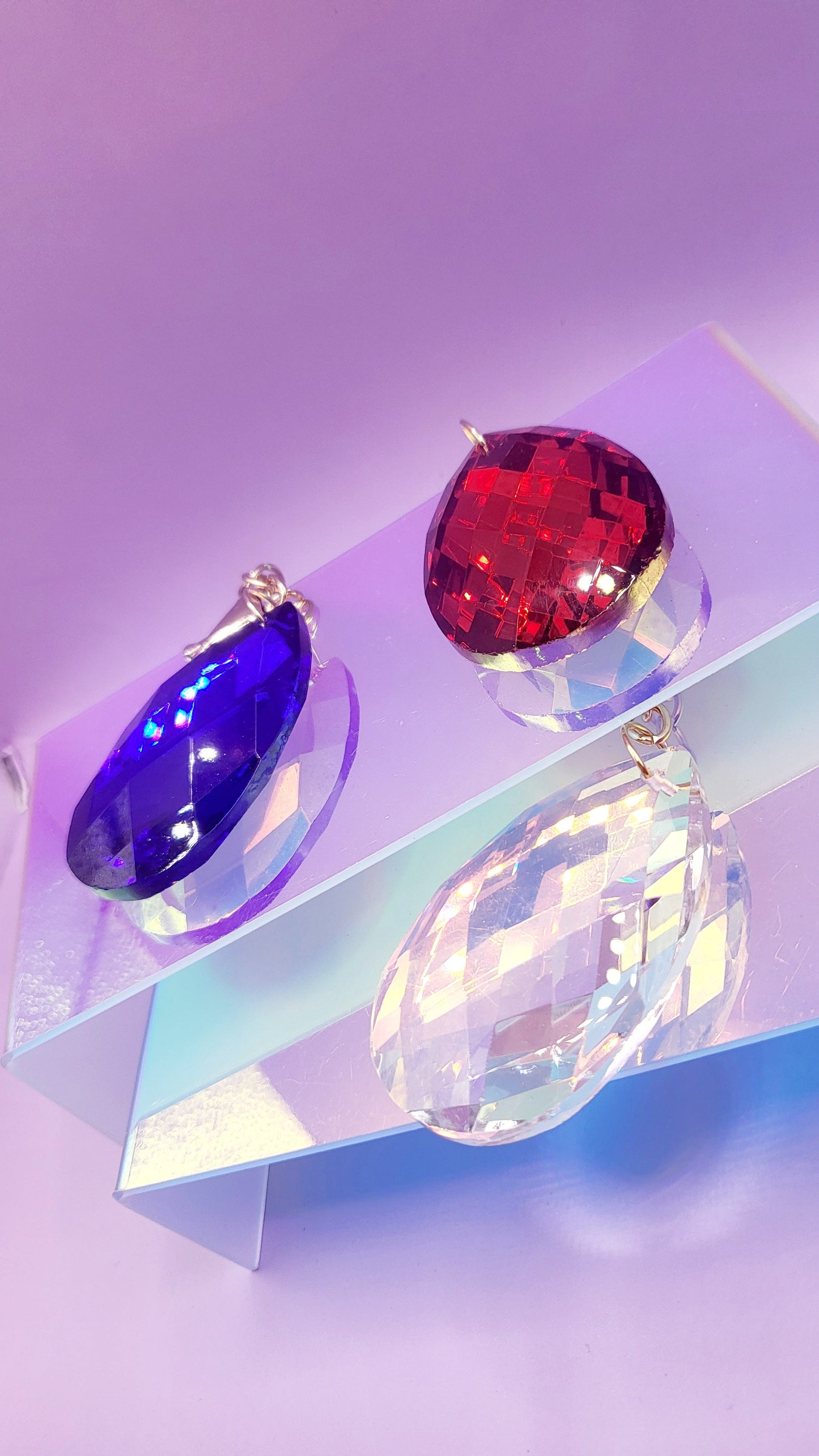 Arya Large Drop Key Ring