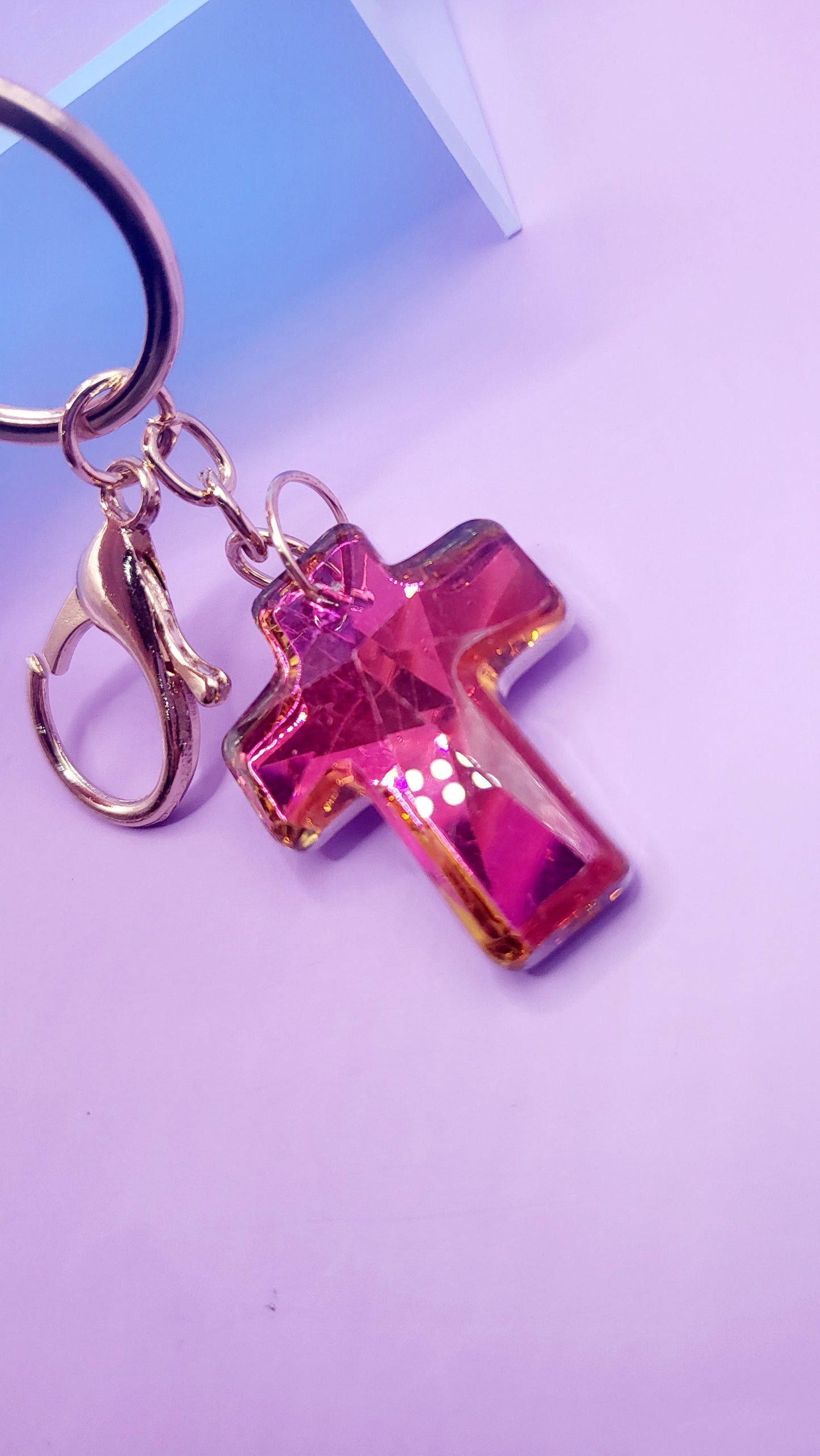 Arya Cross Key Ring