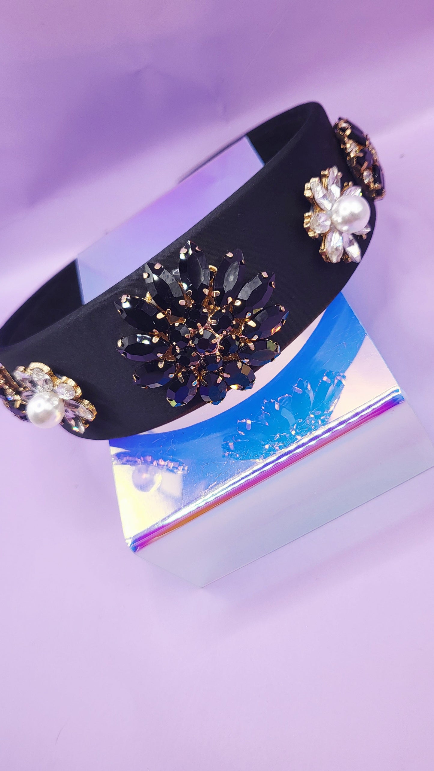 Crystal Flower Hair band