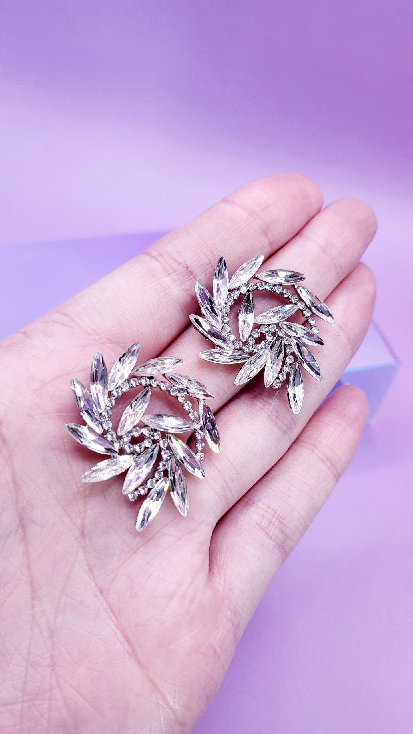 Illume Crystal Stud Earrings