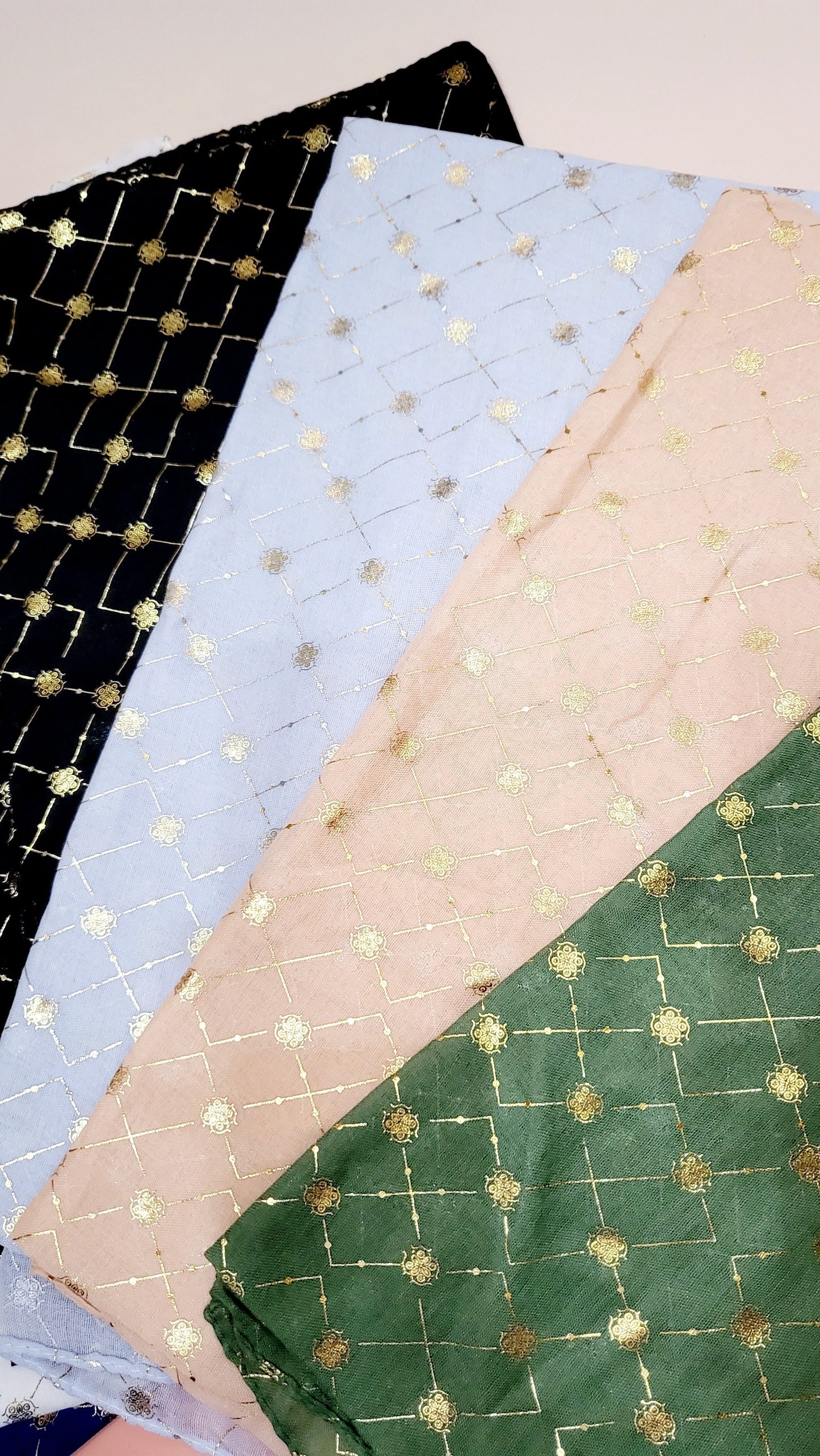 Criss Cross Shimmer Scarf Pack of 12