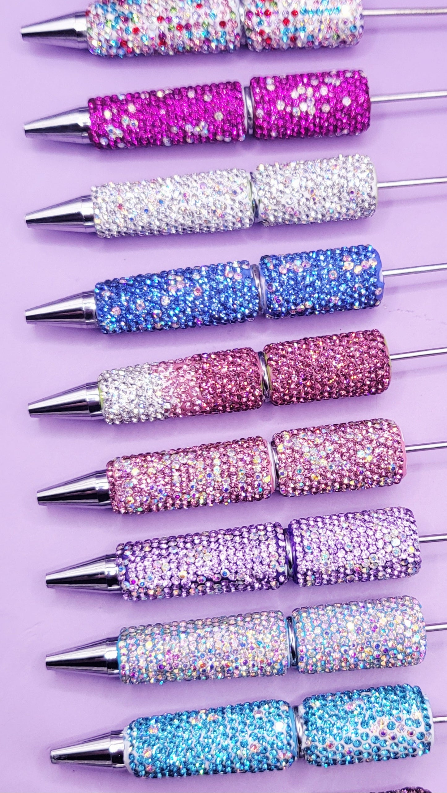 Crystal Charm Stacking Pen