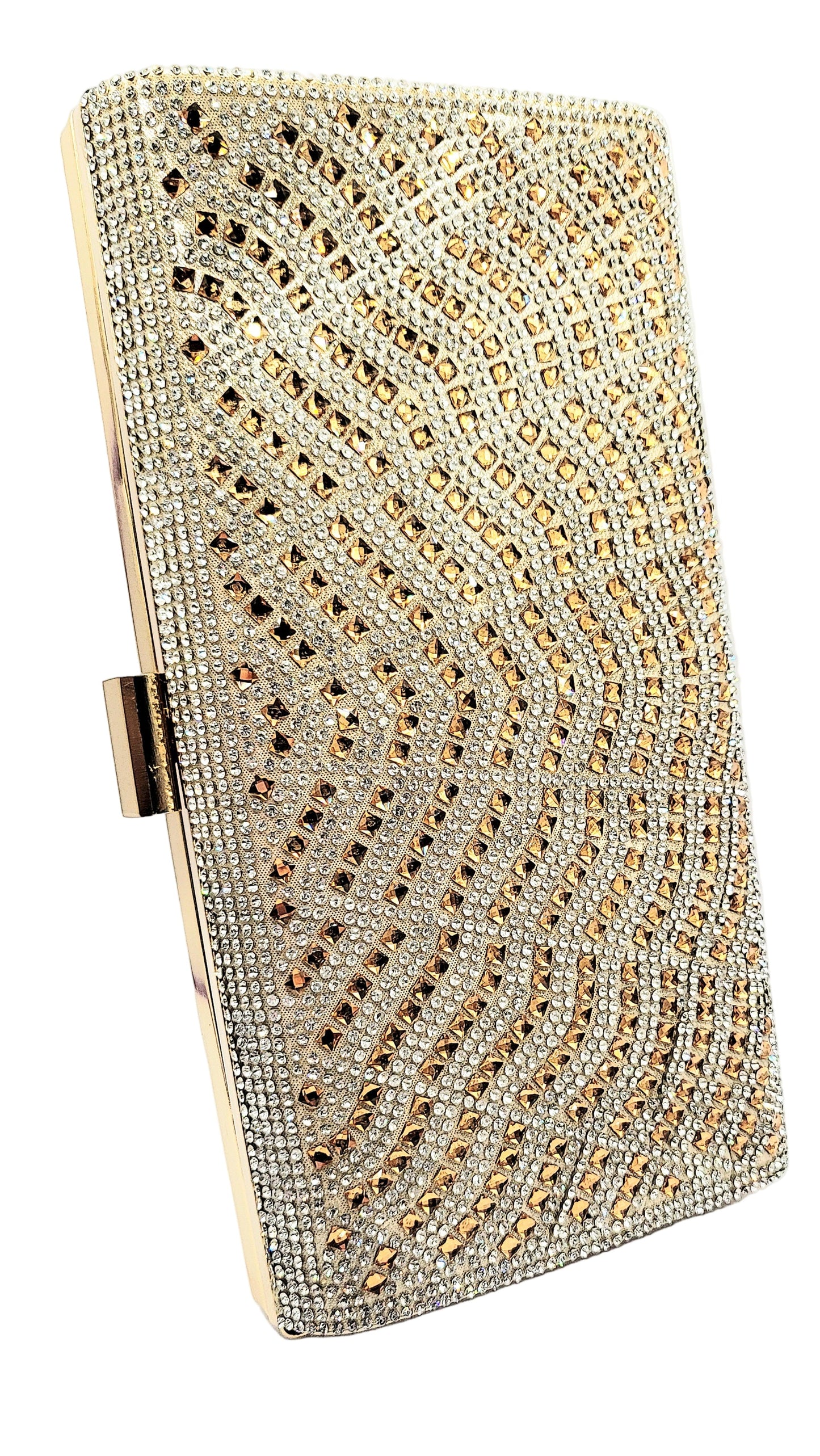 Mirrored Box Clutch Bag