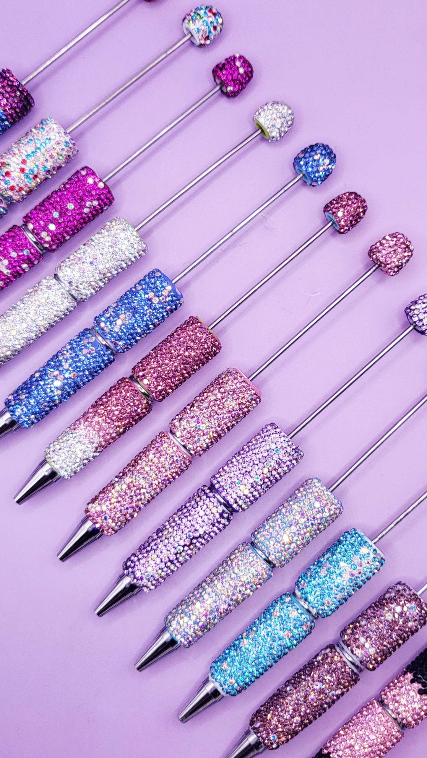Crystal Charm Stacking Pen