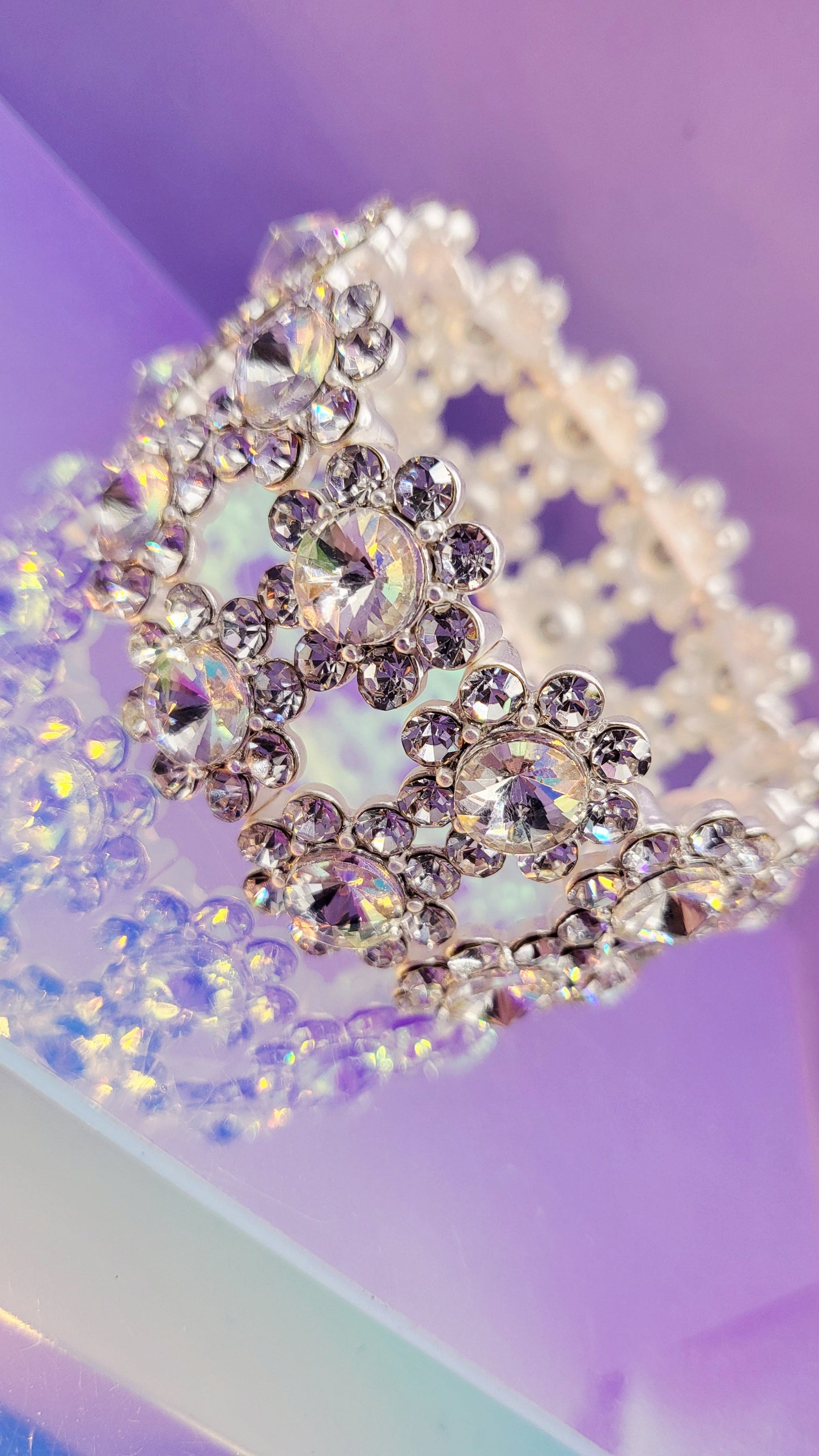 Flower Crystal Bracelet
