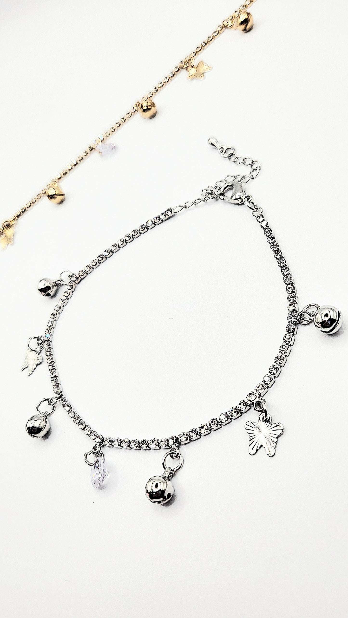 Butterfly Chain Link Anklet