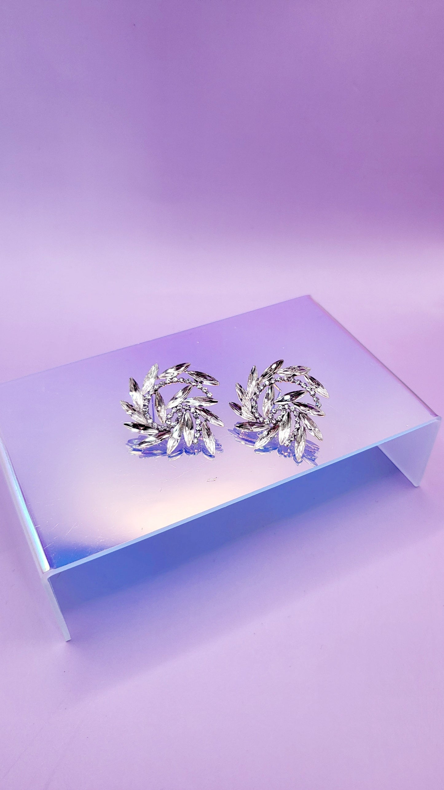 Illume Crystal Stud Earrings