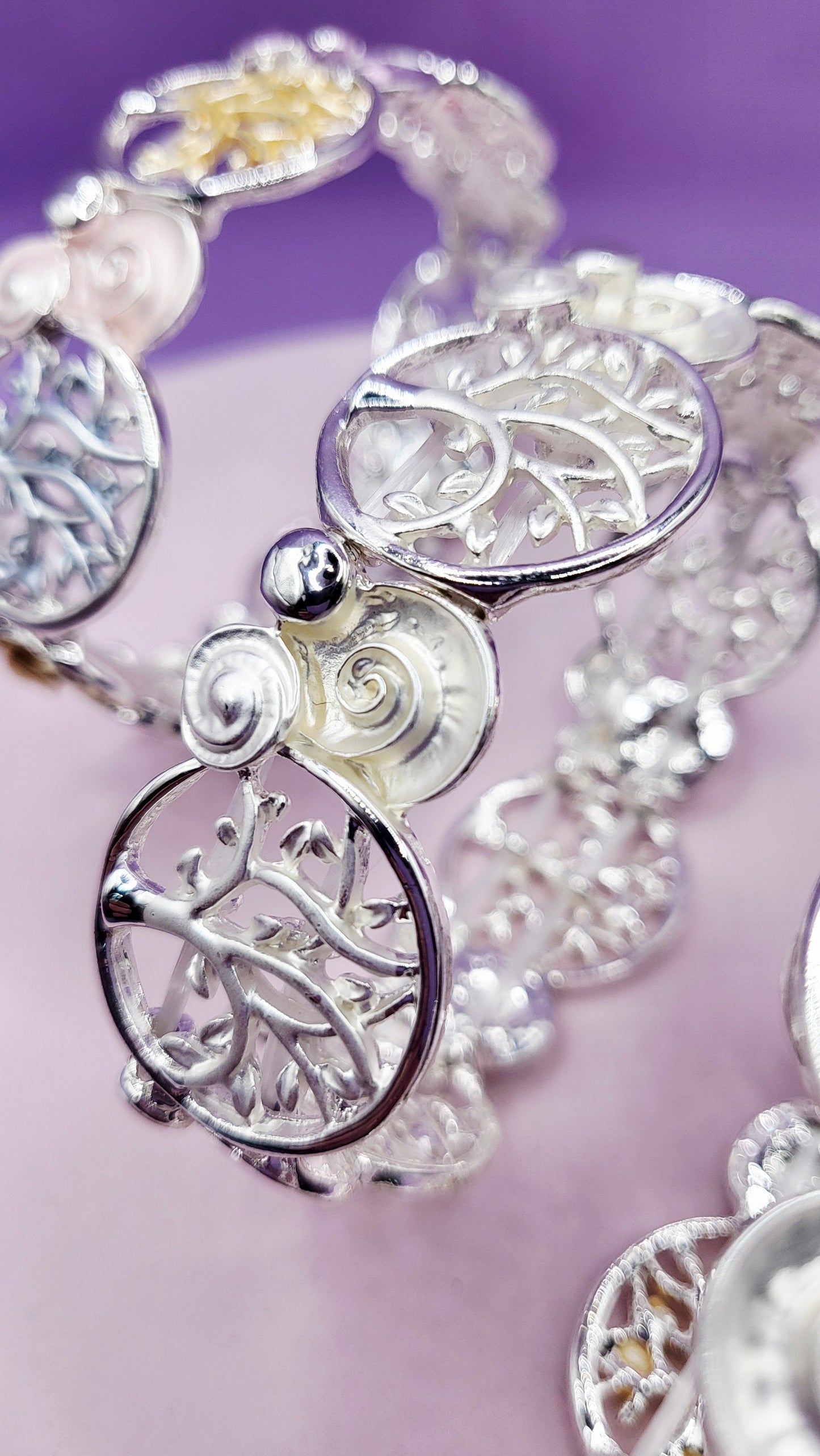 Abstract Tree Of Life Bracelet