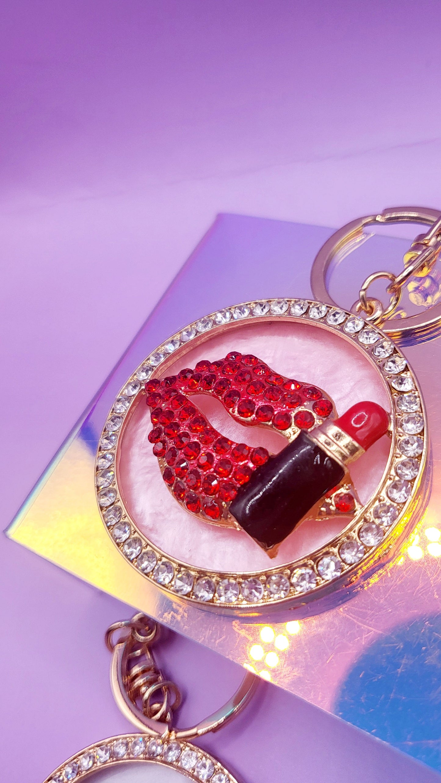 Lips Key Ring