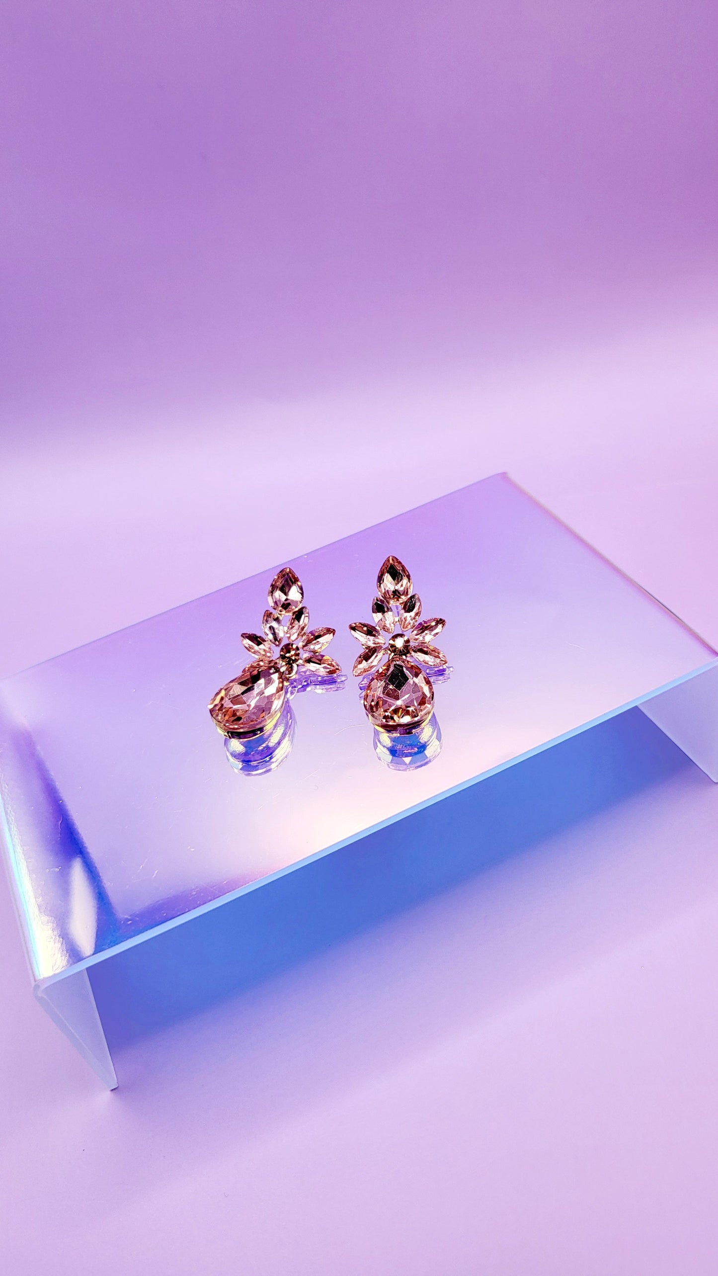 Glam Crush Crystal Earrings