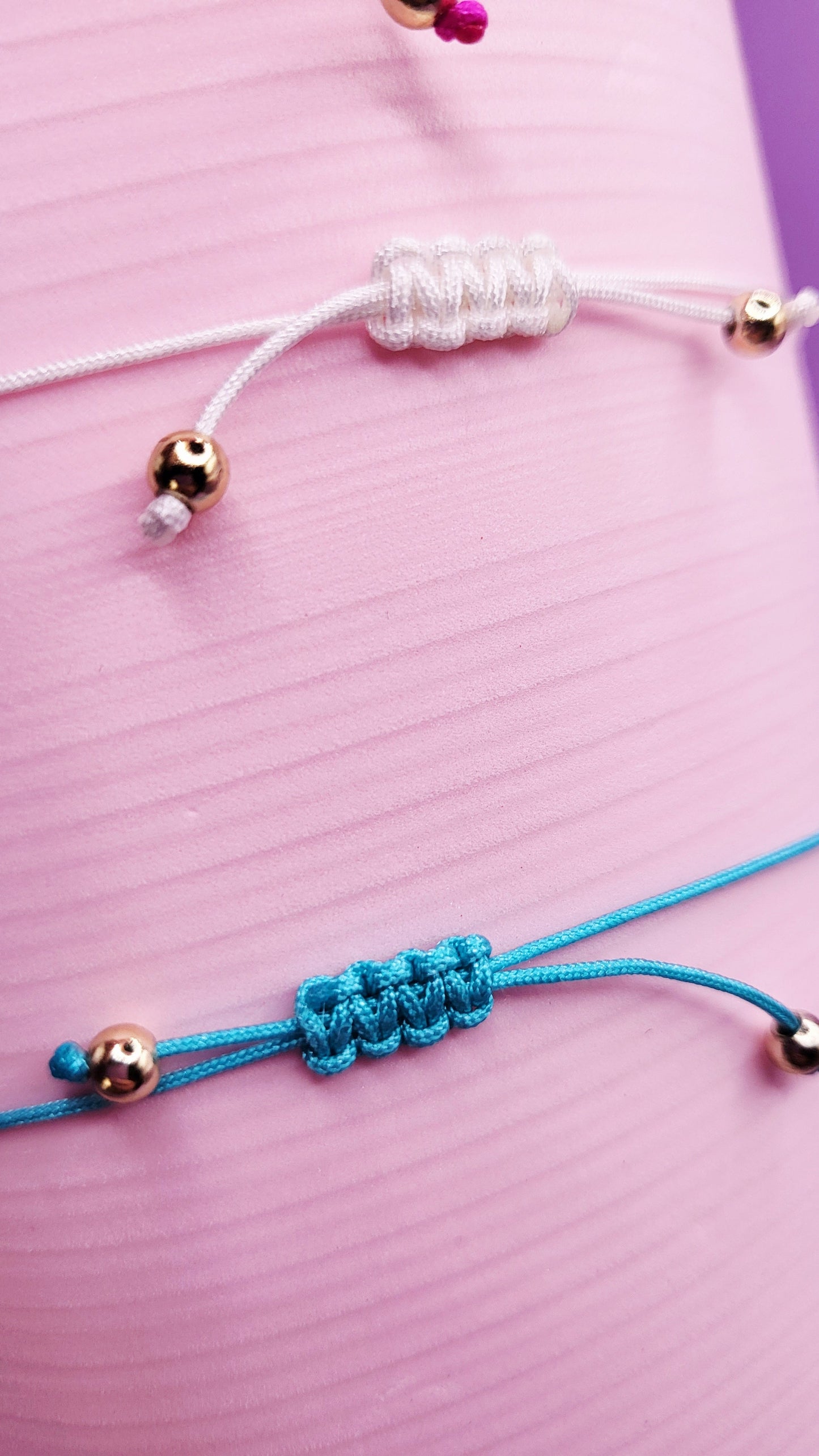 Beach Shell Beaded Pull Tie Anklet