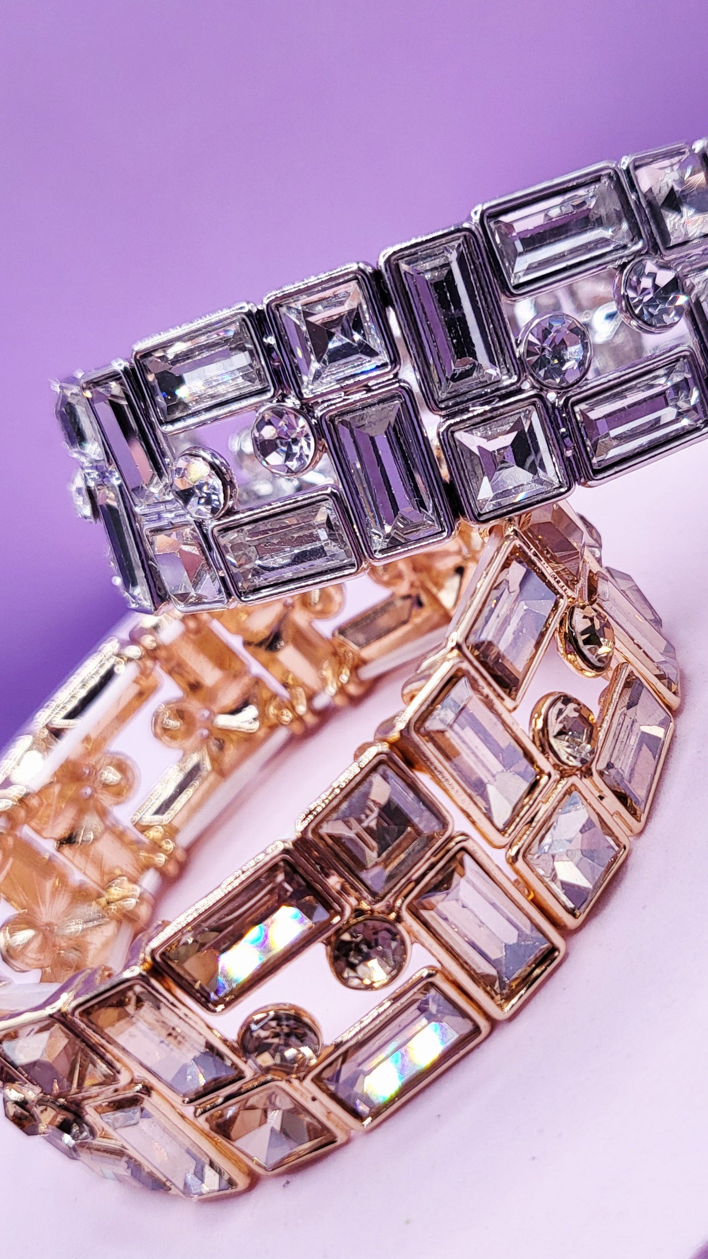 Mirrored Crystal Bracelet