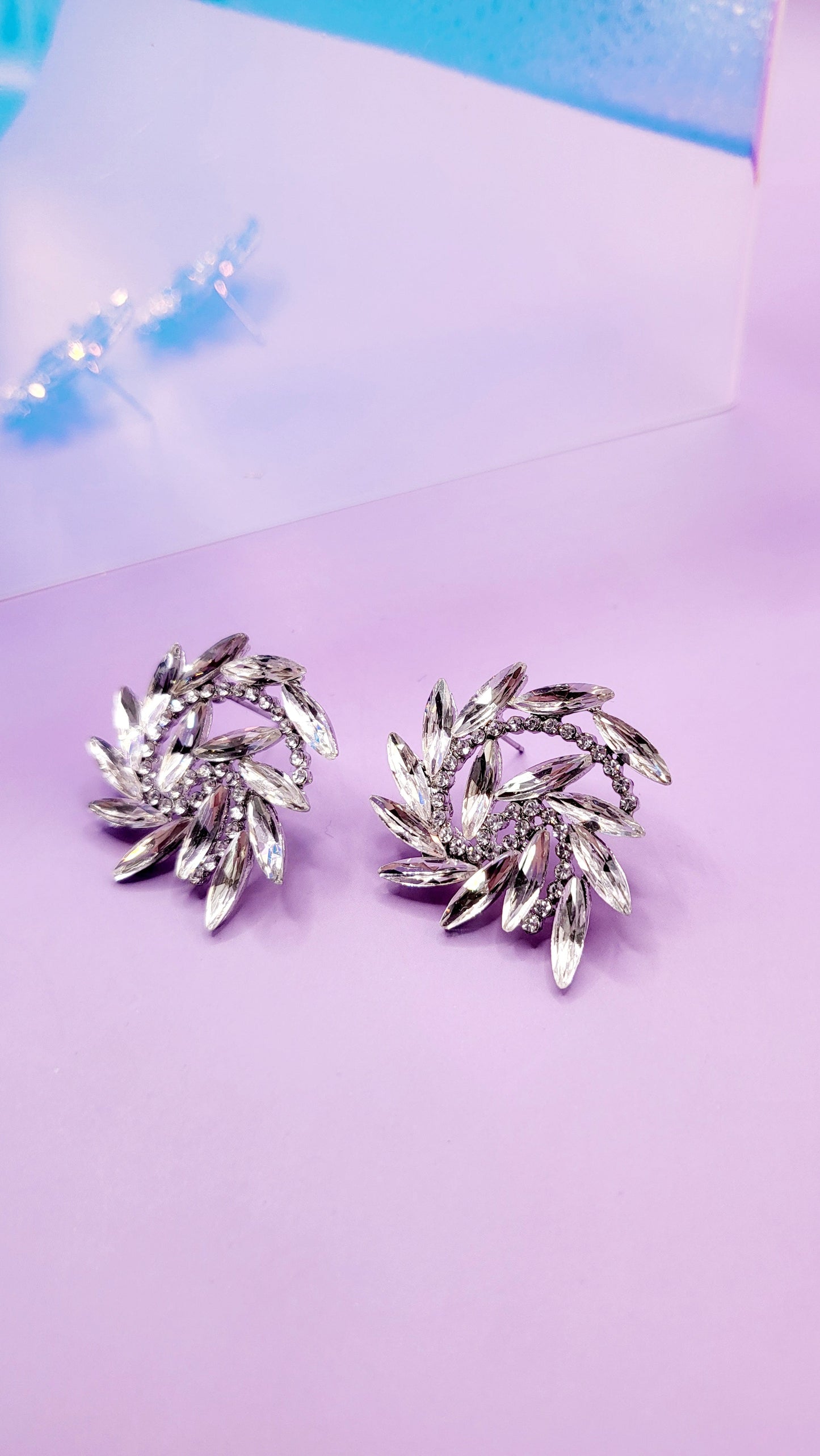 Illume Crystal Stud Earrings