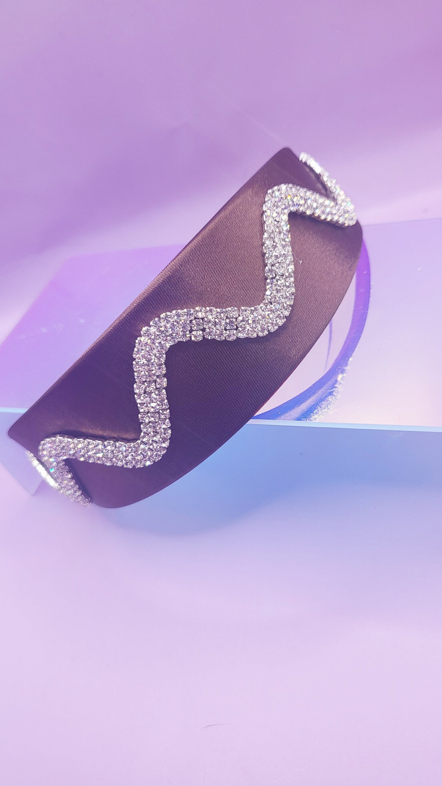 Wavey Crystal Hair band