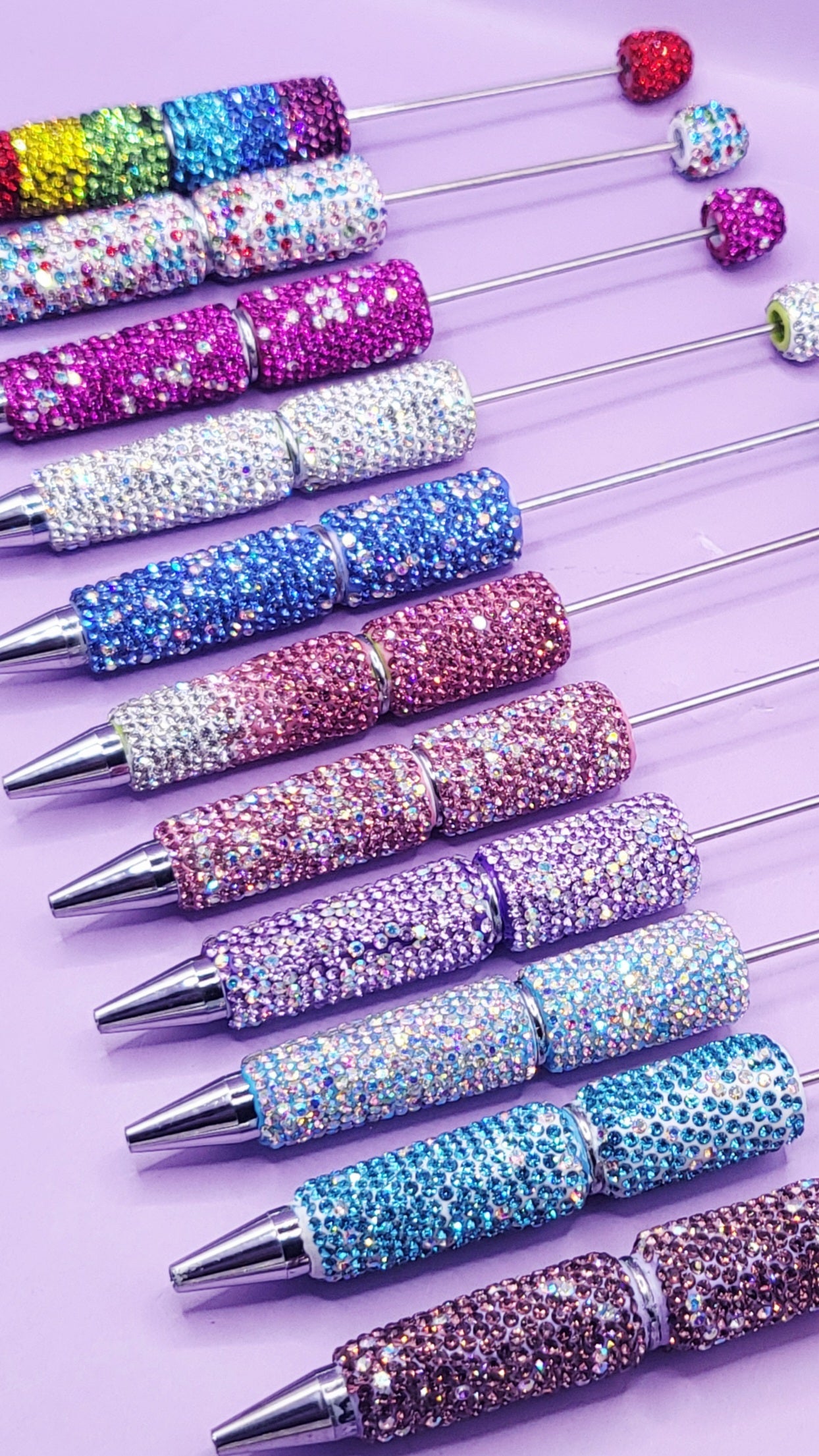 Crystal Charm Stacking Pen