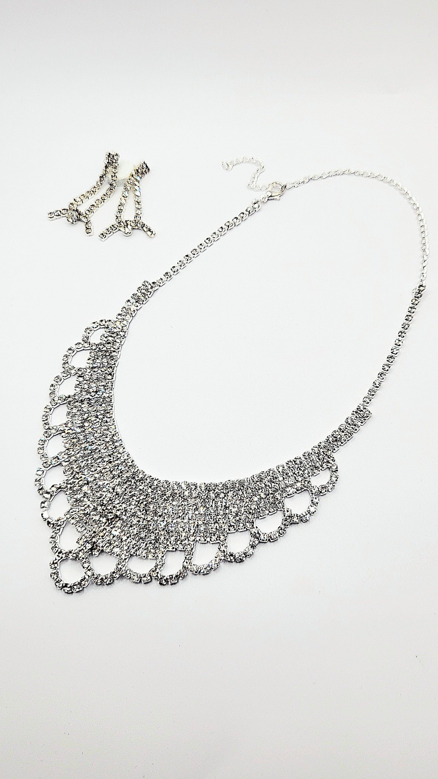 Crystal Collar Necklace Set