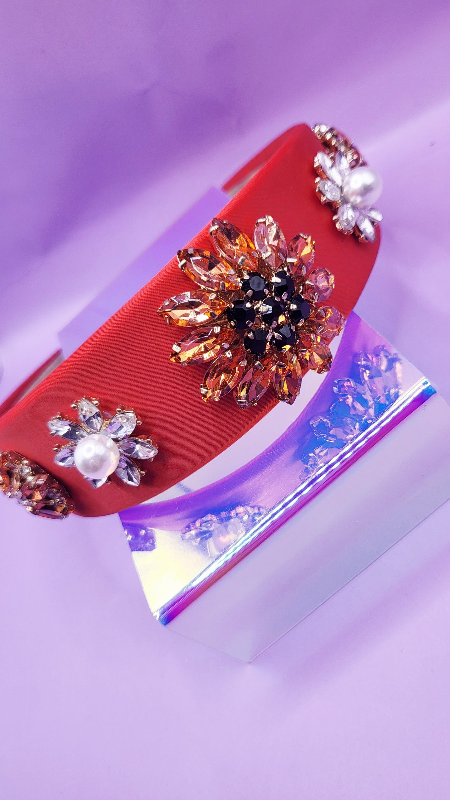 Crystal Flower Hair band