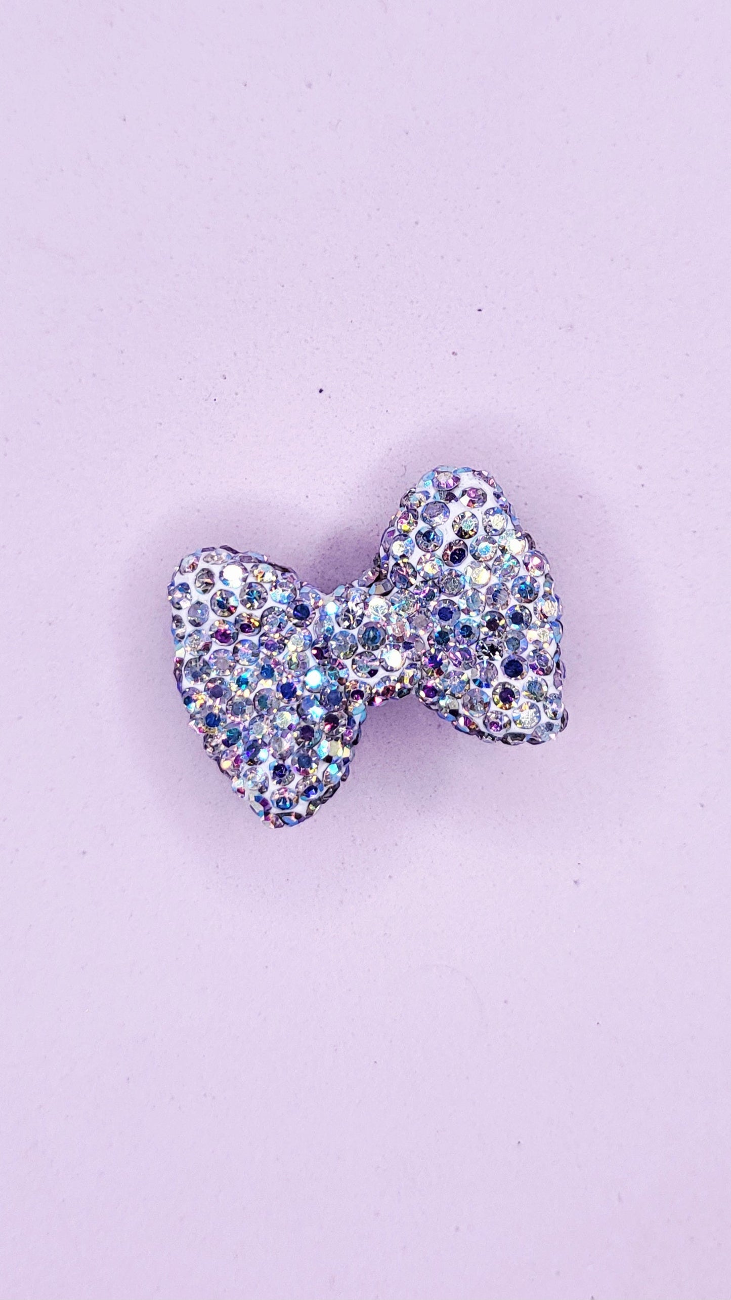 Crystal Bow Stacking Charm