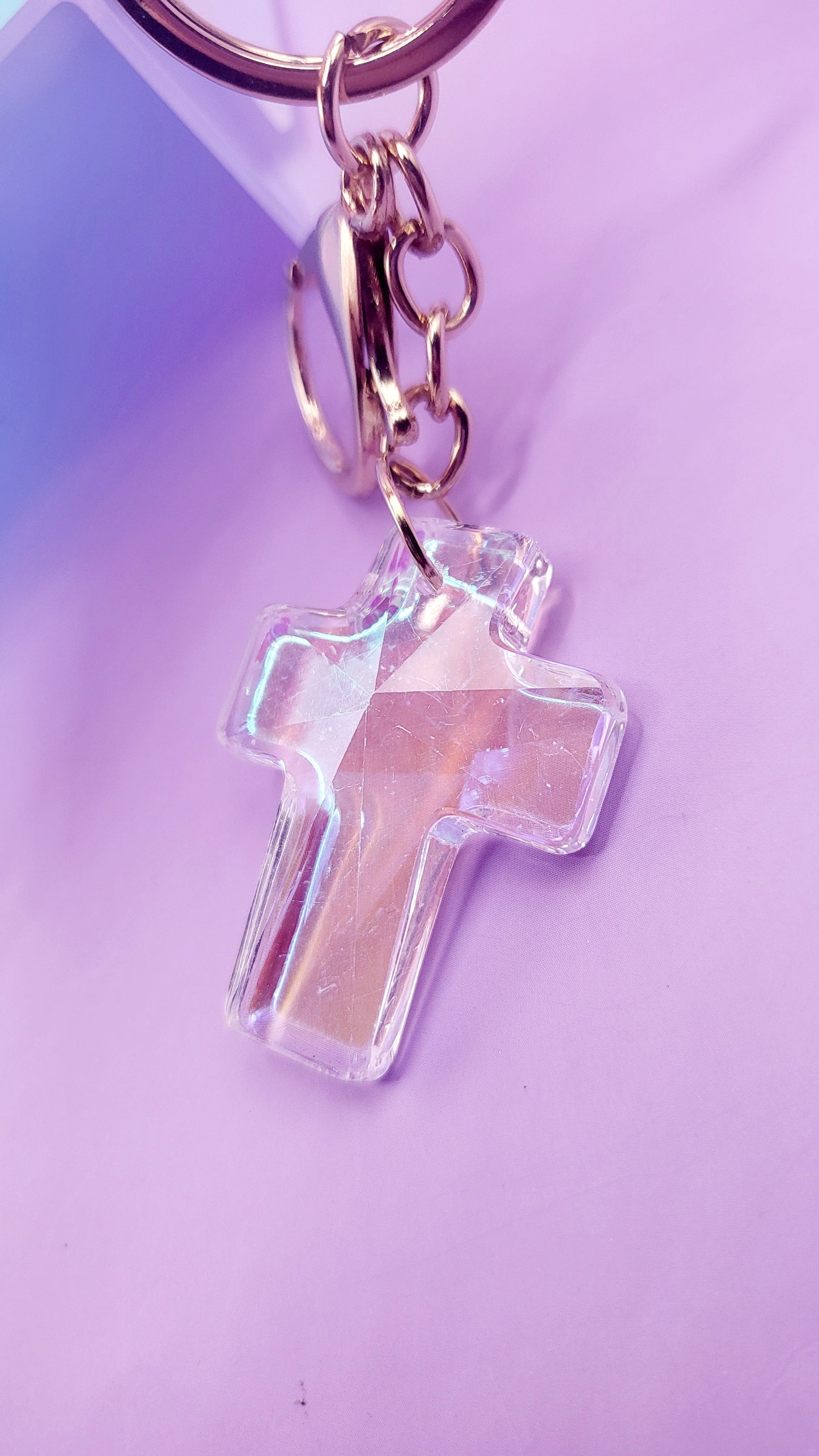 Arya Cross Key Ring