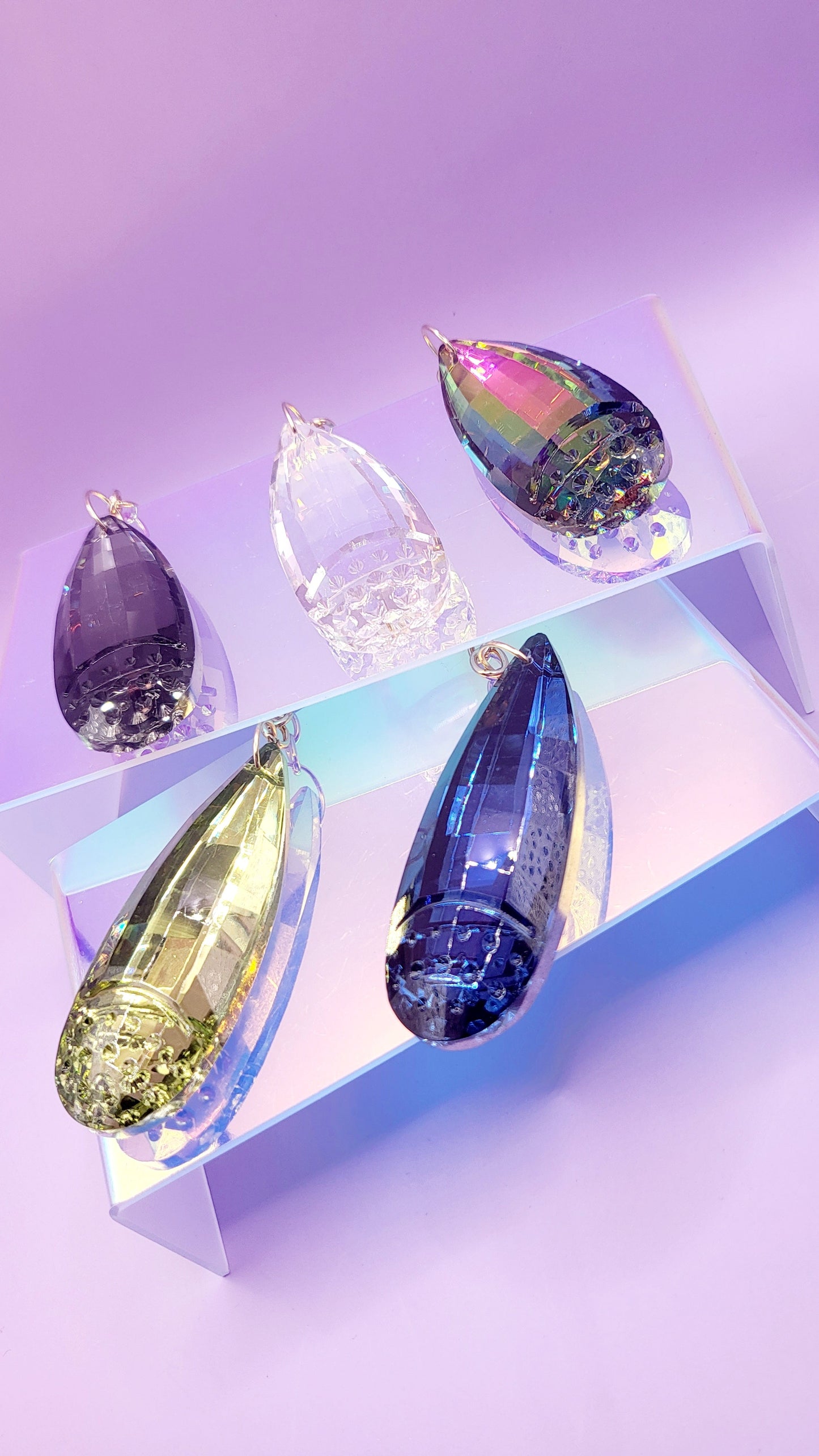 Arya Tear drop Bubble Key Ring