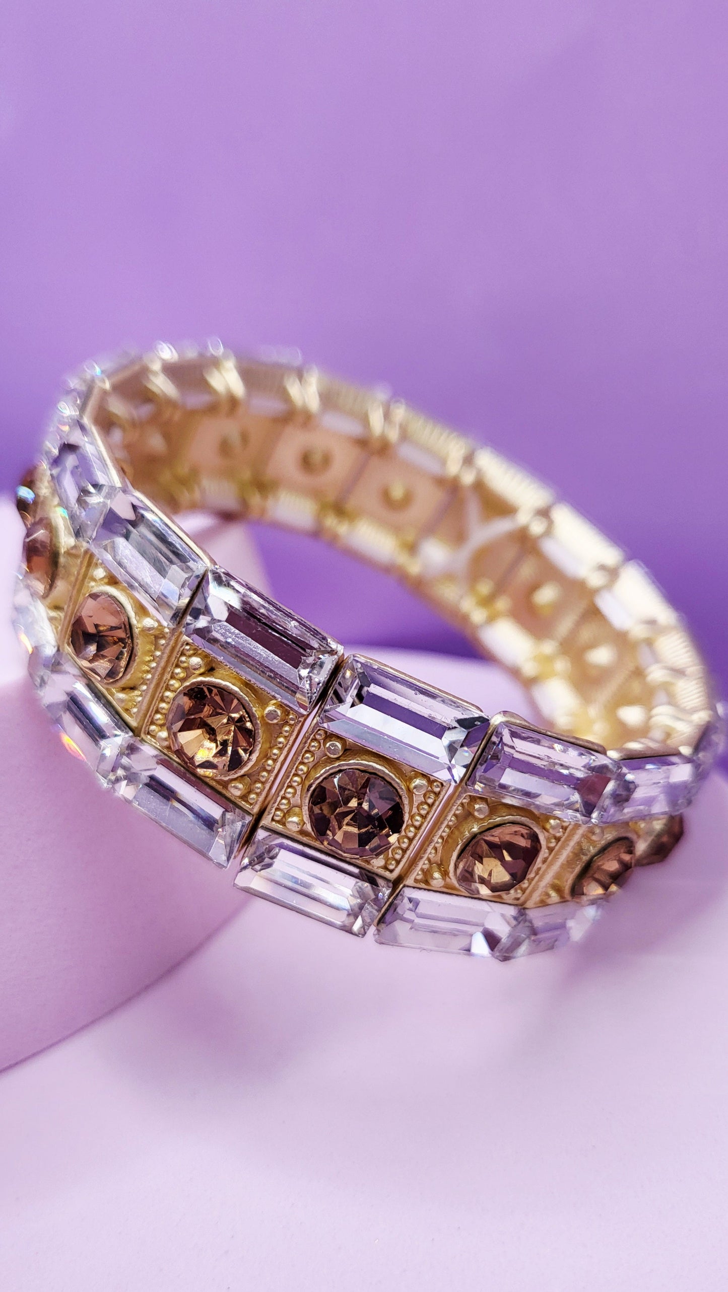 Cherish Square Crystal Bracelet