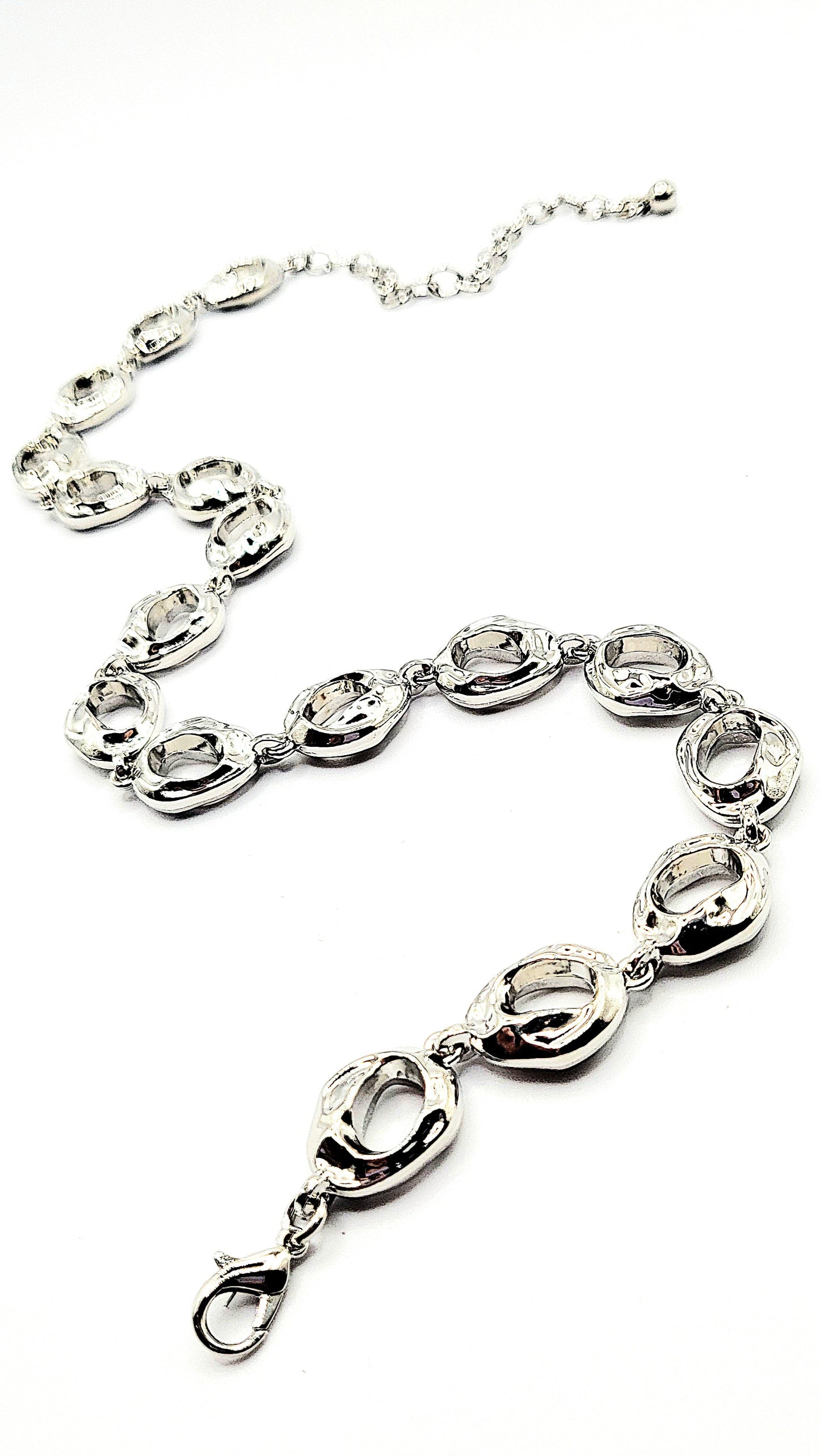 Melted Link Chain Necklace