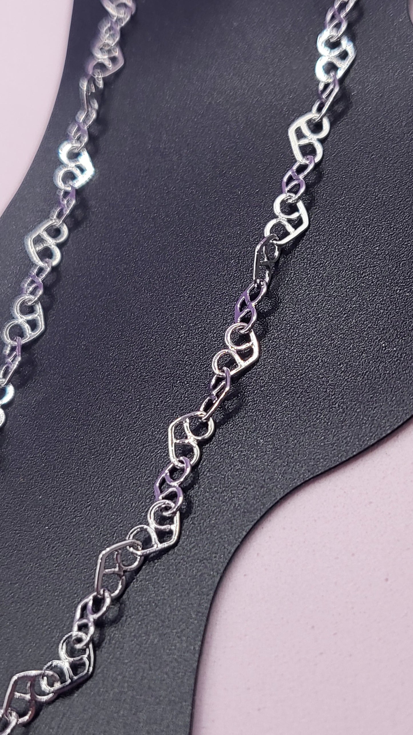 Heart Chain Link Anklet