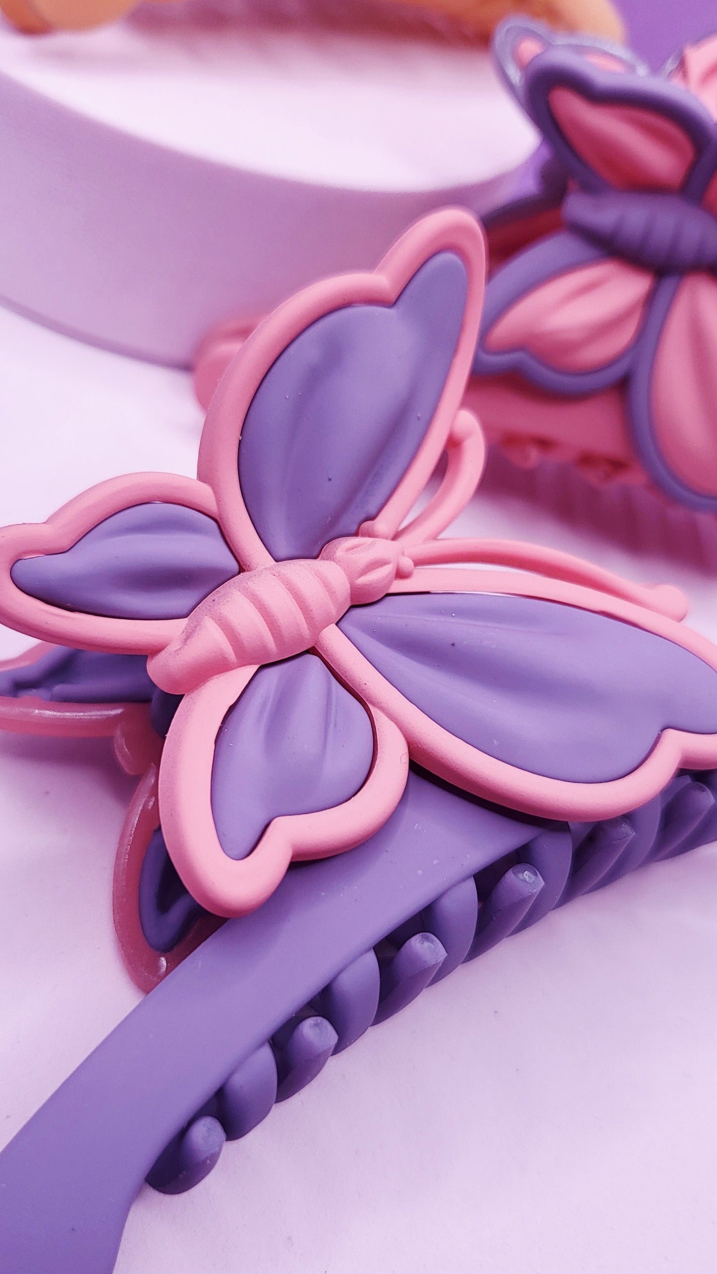 Butterfly Hair Clamps Pack of 12