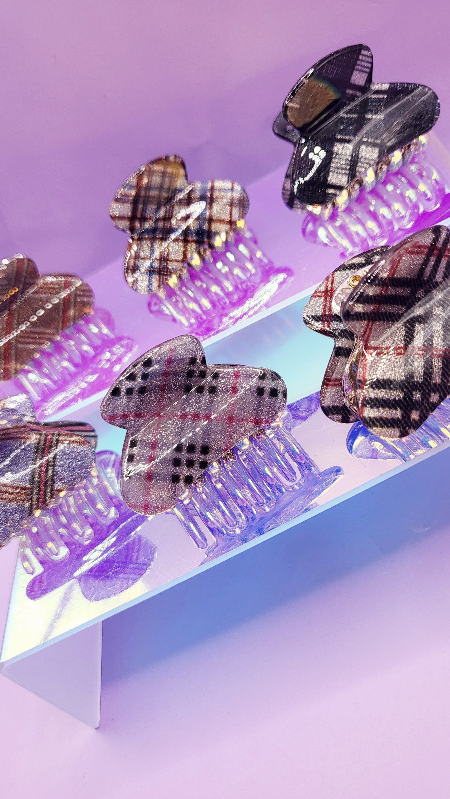 Glam Gloss Mini's Hair Clamps Pack of 12