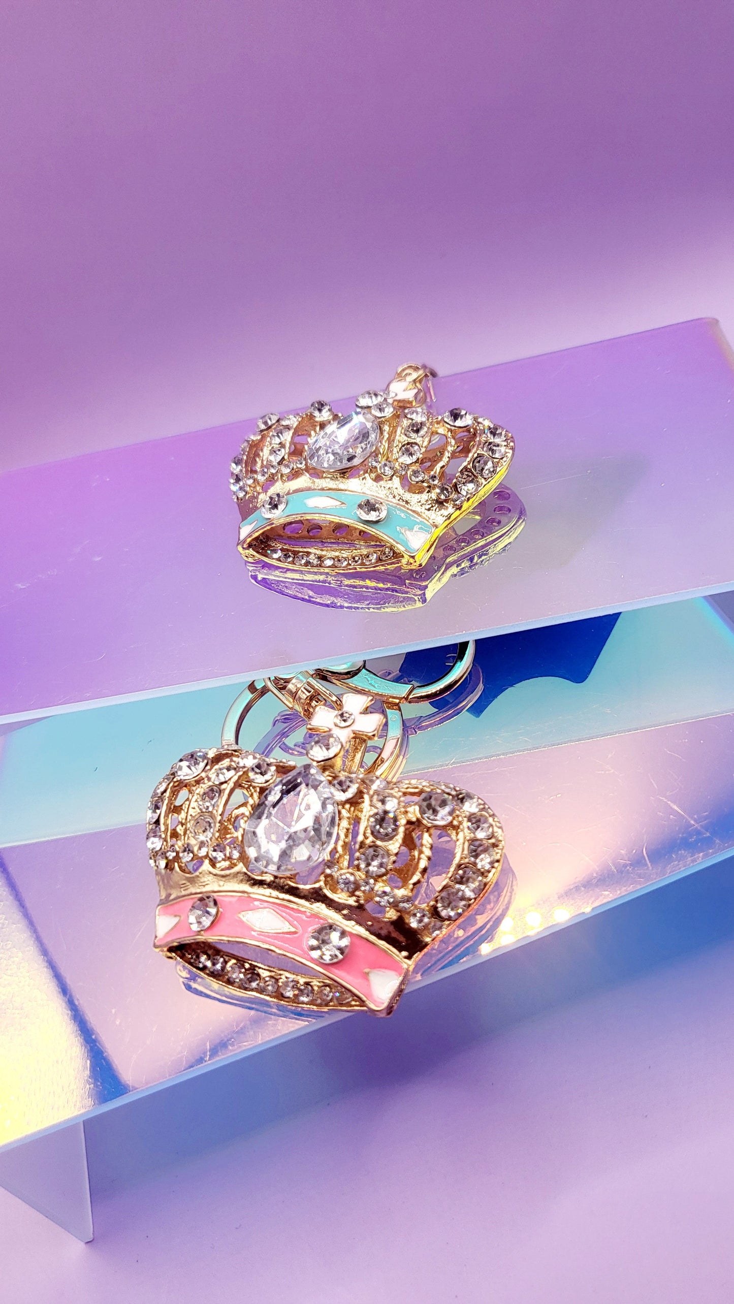 Crown Key Ring