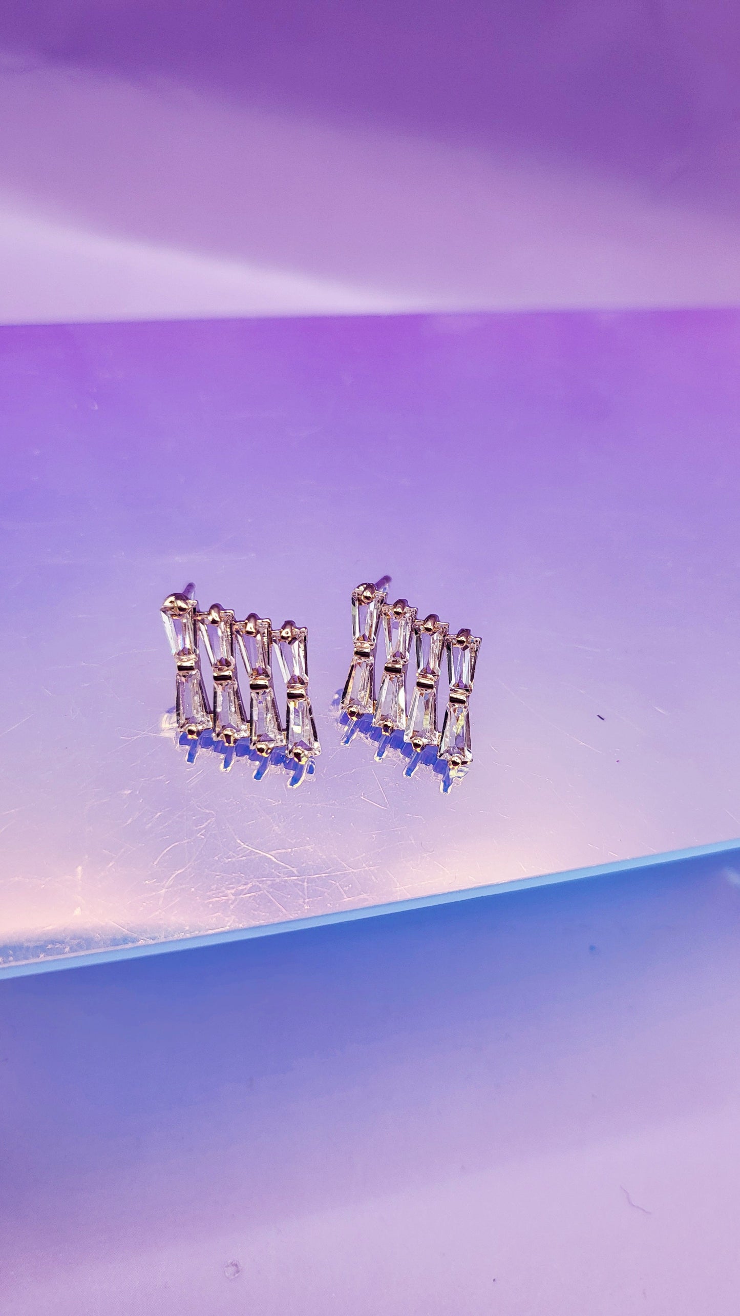 Lumina Luxe Crystal Stud Earrings