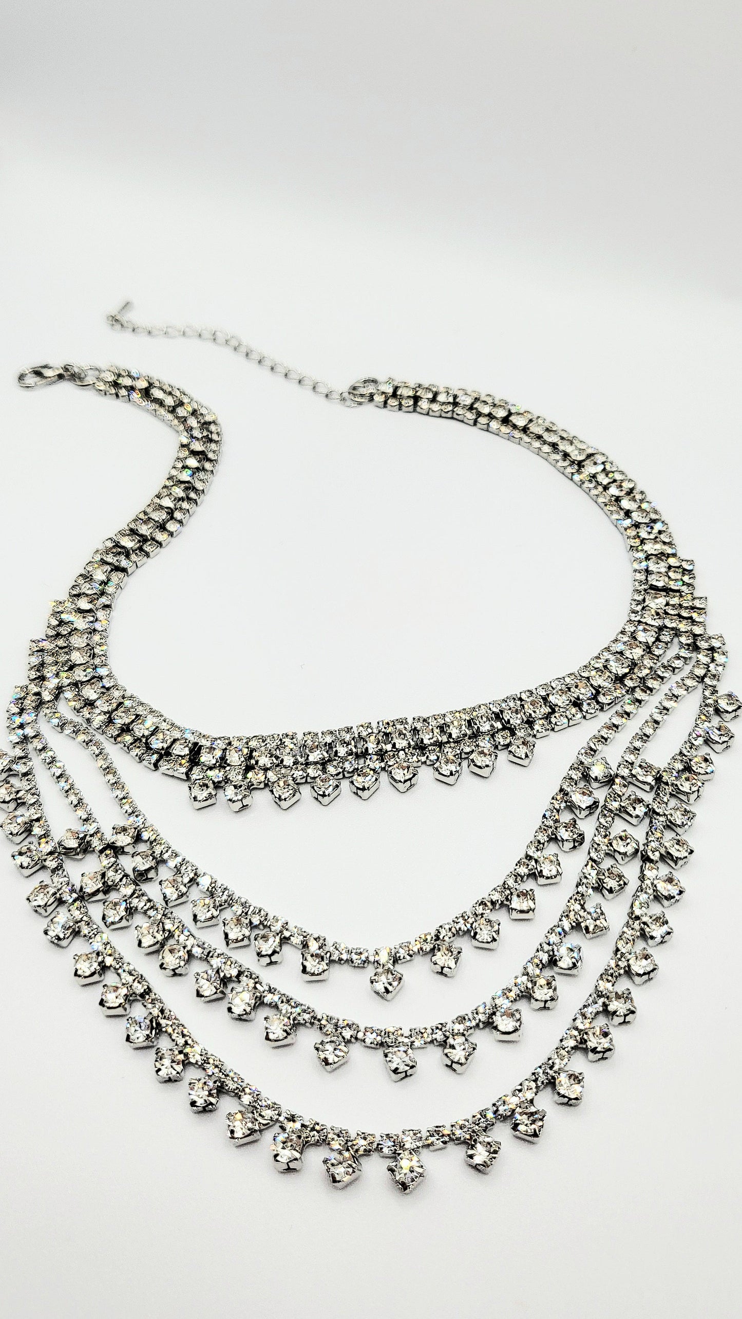 Layered Crystal Necklace