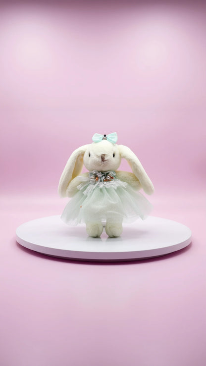 Softie Squad Bunny Rabbit Key Ring & Bag Charm