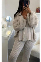 4 Buttons Loungewear Set