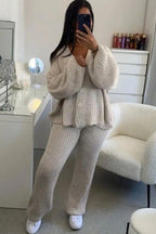 4 Buttons Loungewear Set