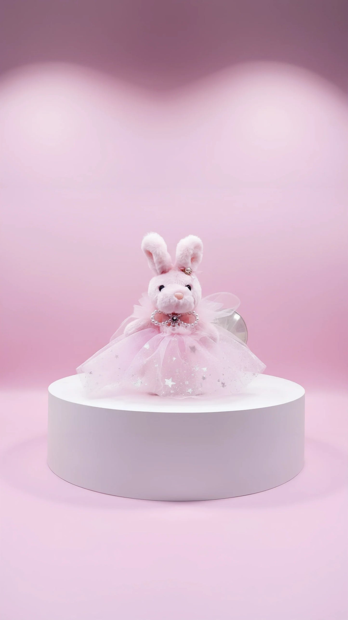 Softie Squad Bunny Rabbit Key Ring & Bag Charm