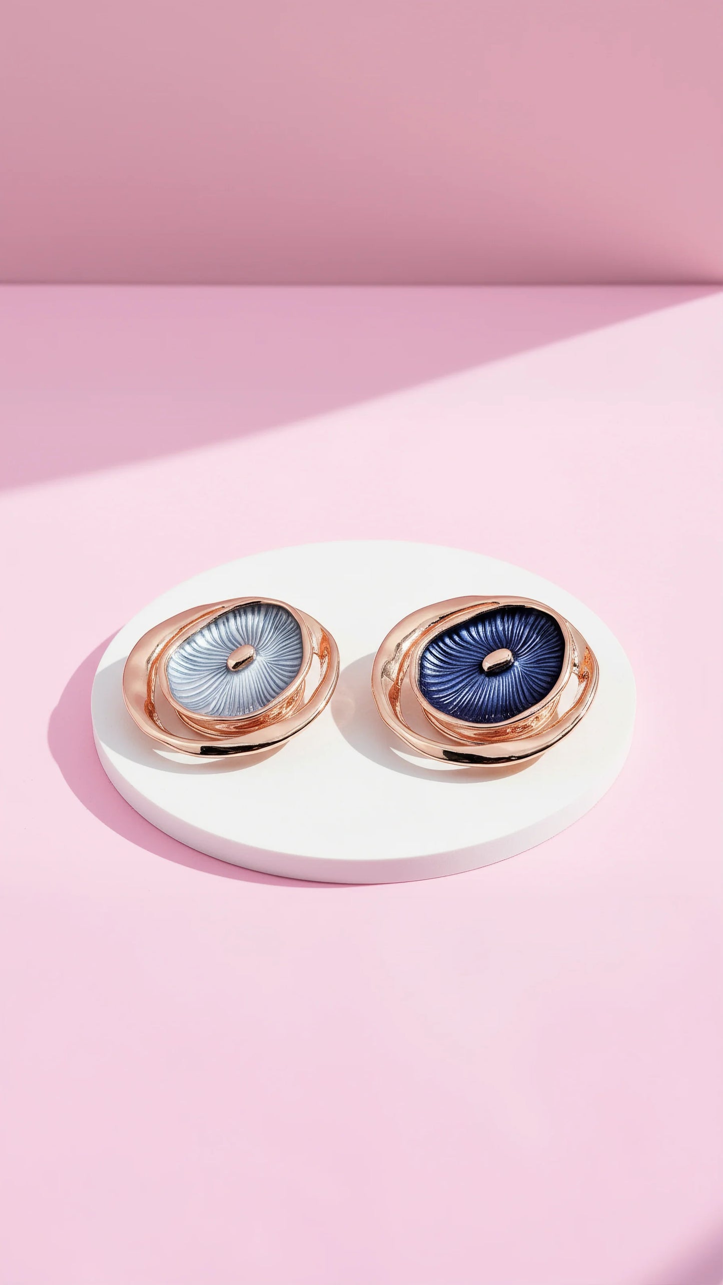 Abstract Magnetic Lilly Brooch