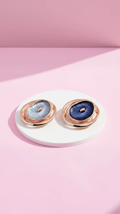 Abstract Magnetic Lilly Brooch