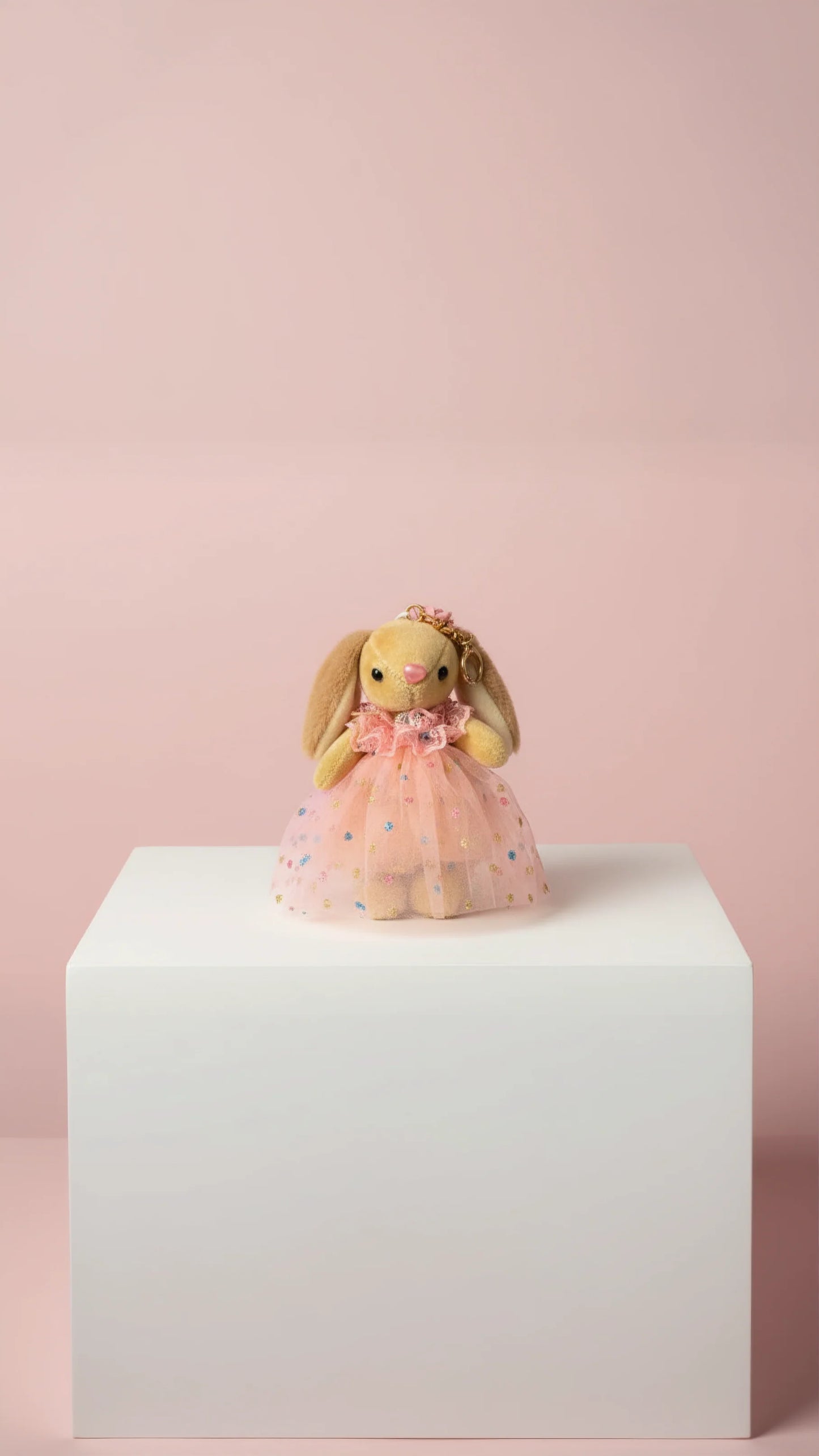 Softie Squad Bunny Rabbit Key Ring & Bag Charm